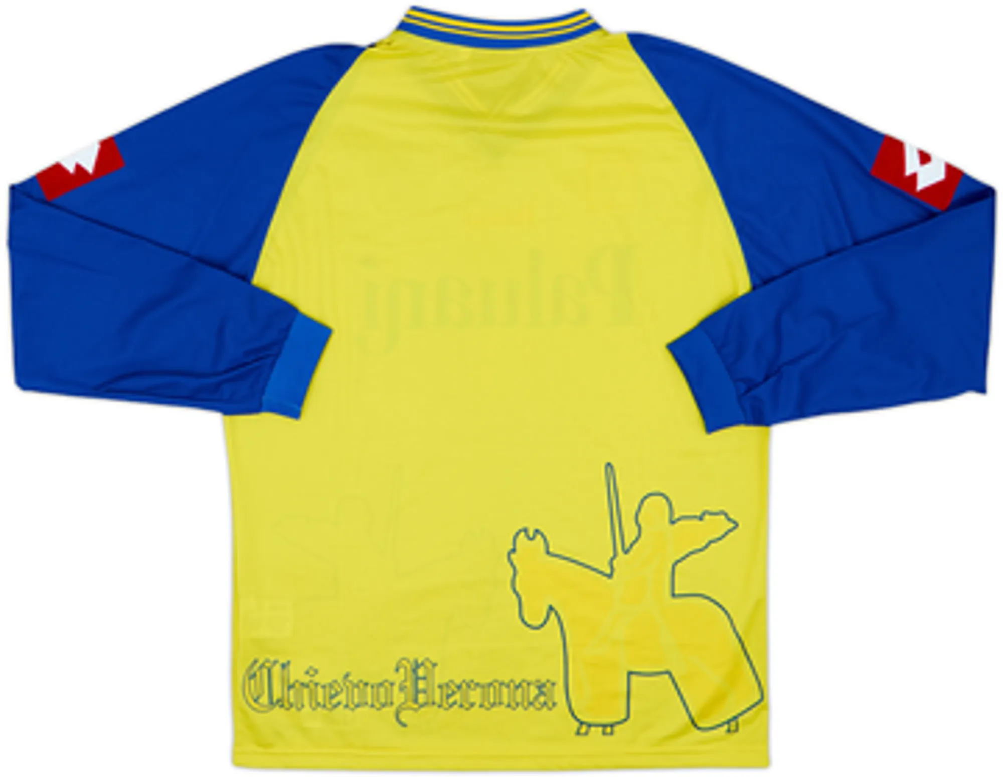 2003-04 Chievo Verona Home L/S Shirt - 9/10 - (M)
