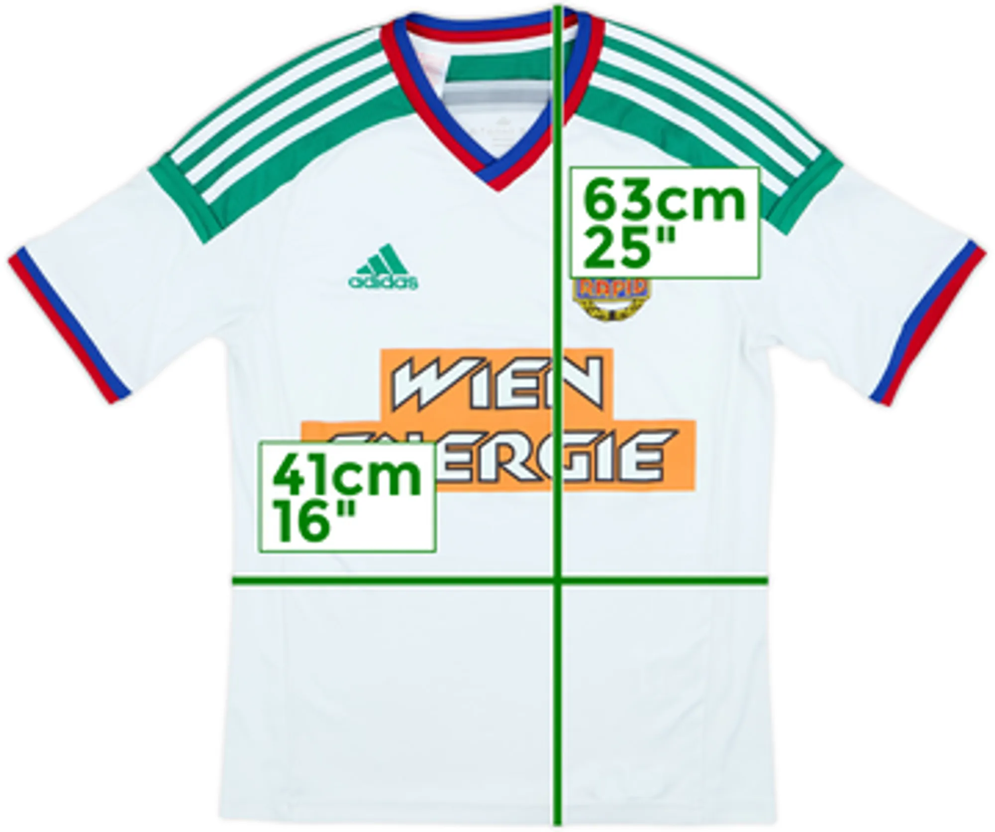 2014-16 Rapid Vienna Away Shirt - 9/10 - (L.Boys)