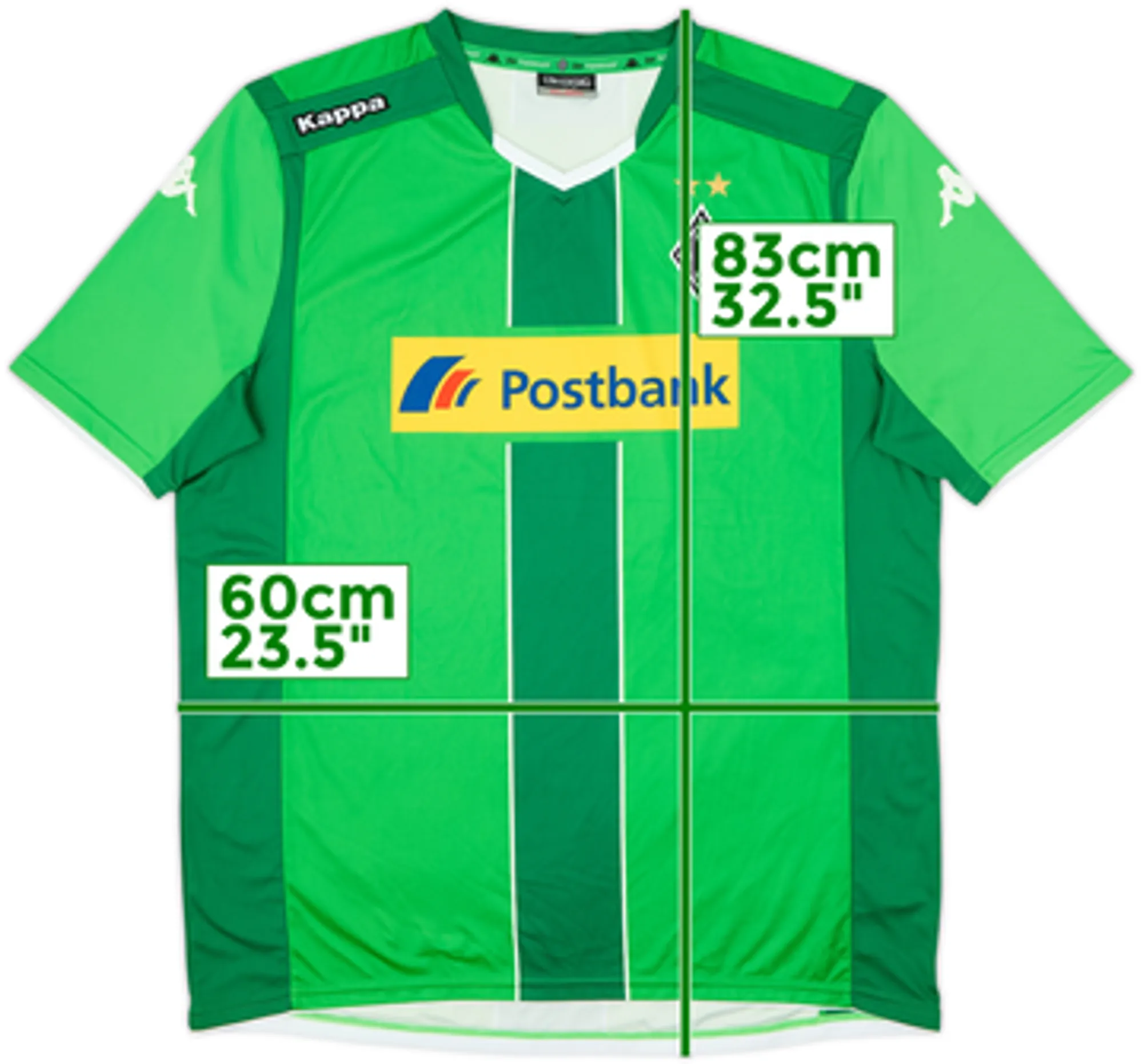 2014-15 Borussia Monchengladbach Away Shirt - 7/10 - (XXL)