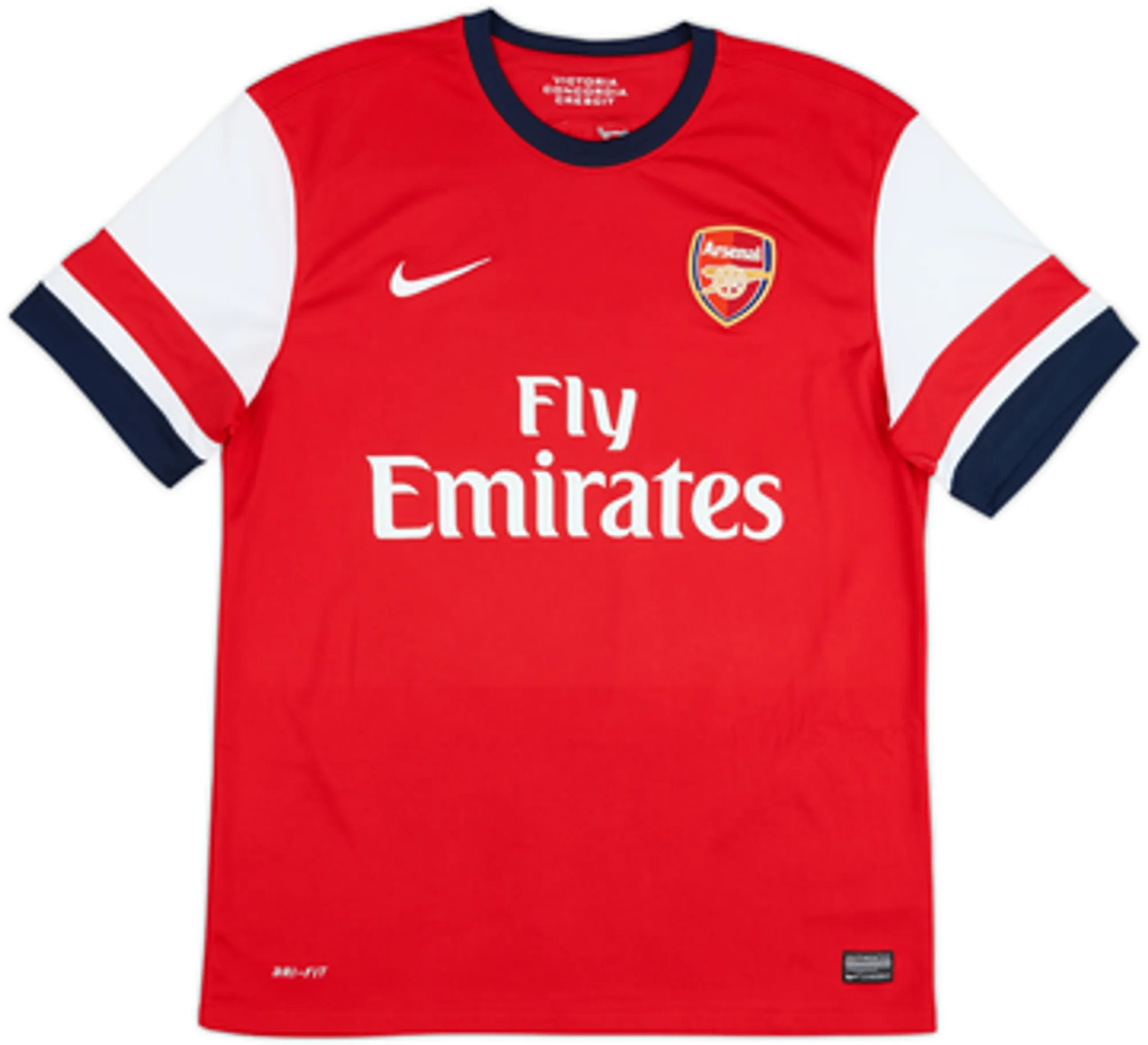 2012-14 Arsenal Home Shirt S.Cazorla #19 - 9/10 - (M)