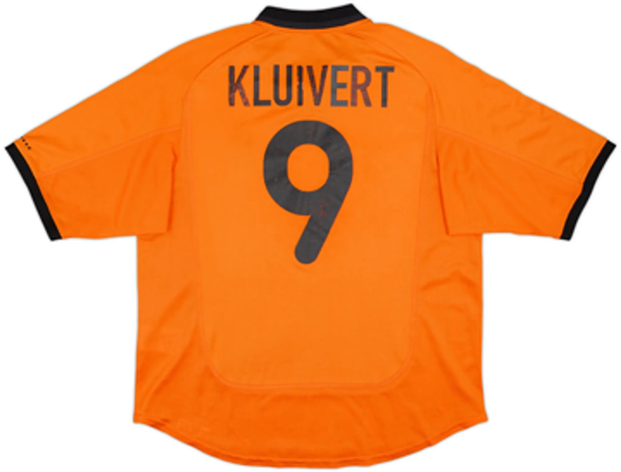 2000-02 Netherlands Home Shirt Kluivert #9 - 5/10 - (M)