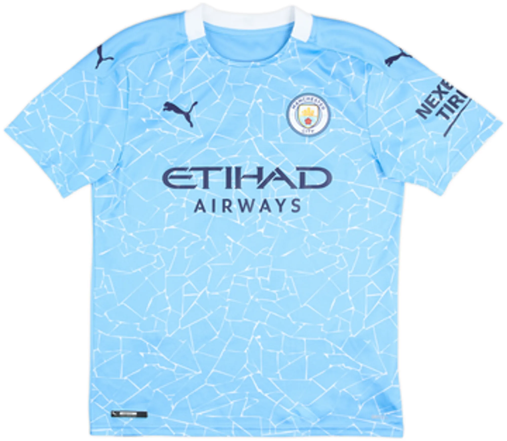 2020-21 Manchester City Home Shirt G.Jesus #9 - 9/10 - (M)