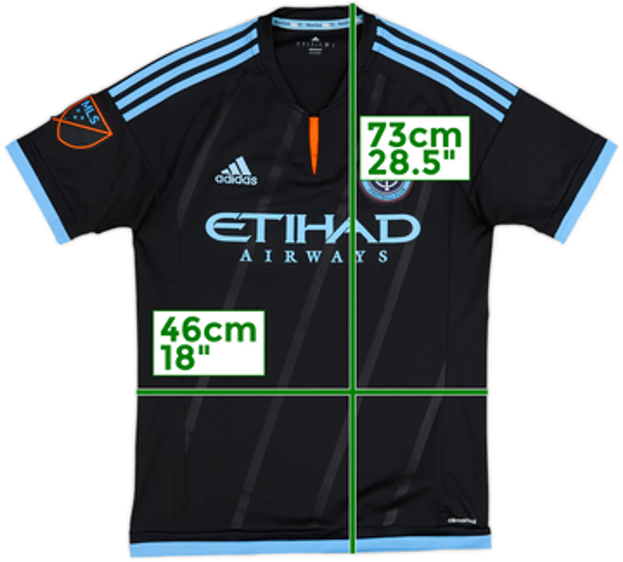 2015-16 New York City Away Shirt - 9/10 - (S)