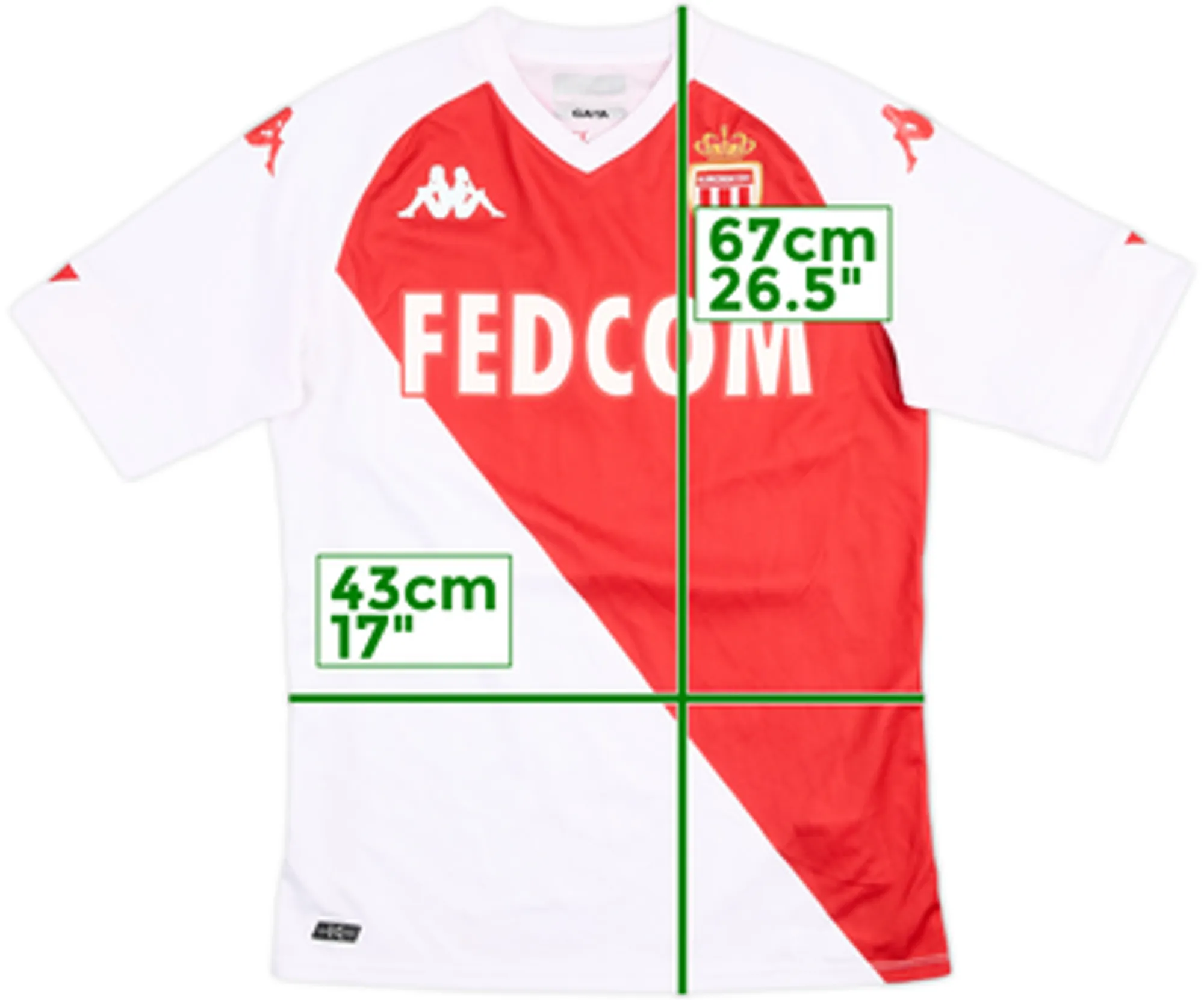 2020-21 Monaco Home Shirt - 6/10 - (S)