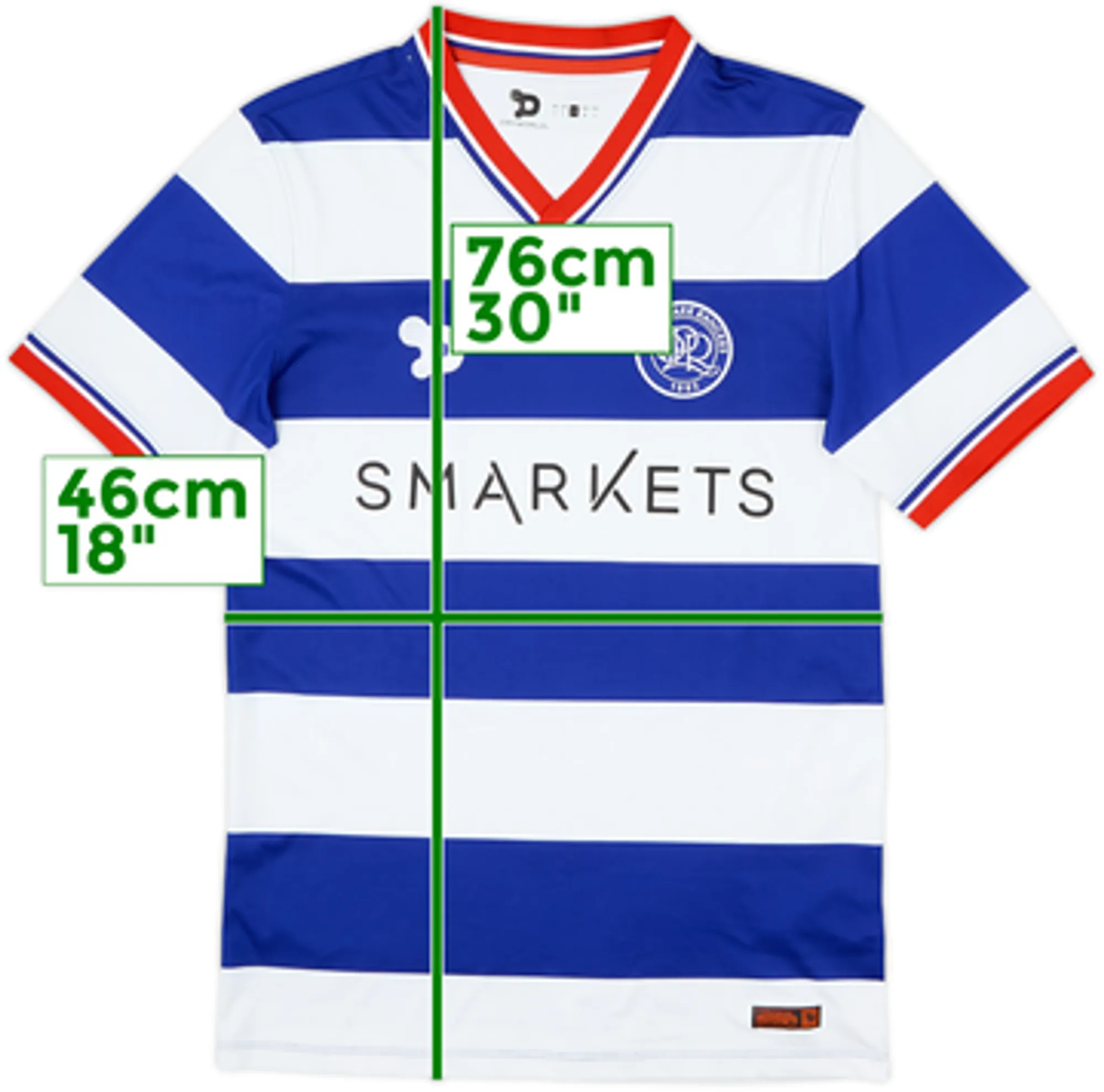 2016-17 QPR Home Shirt - 10/10 - (S)