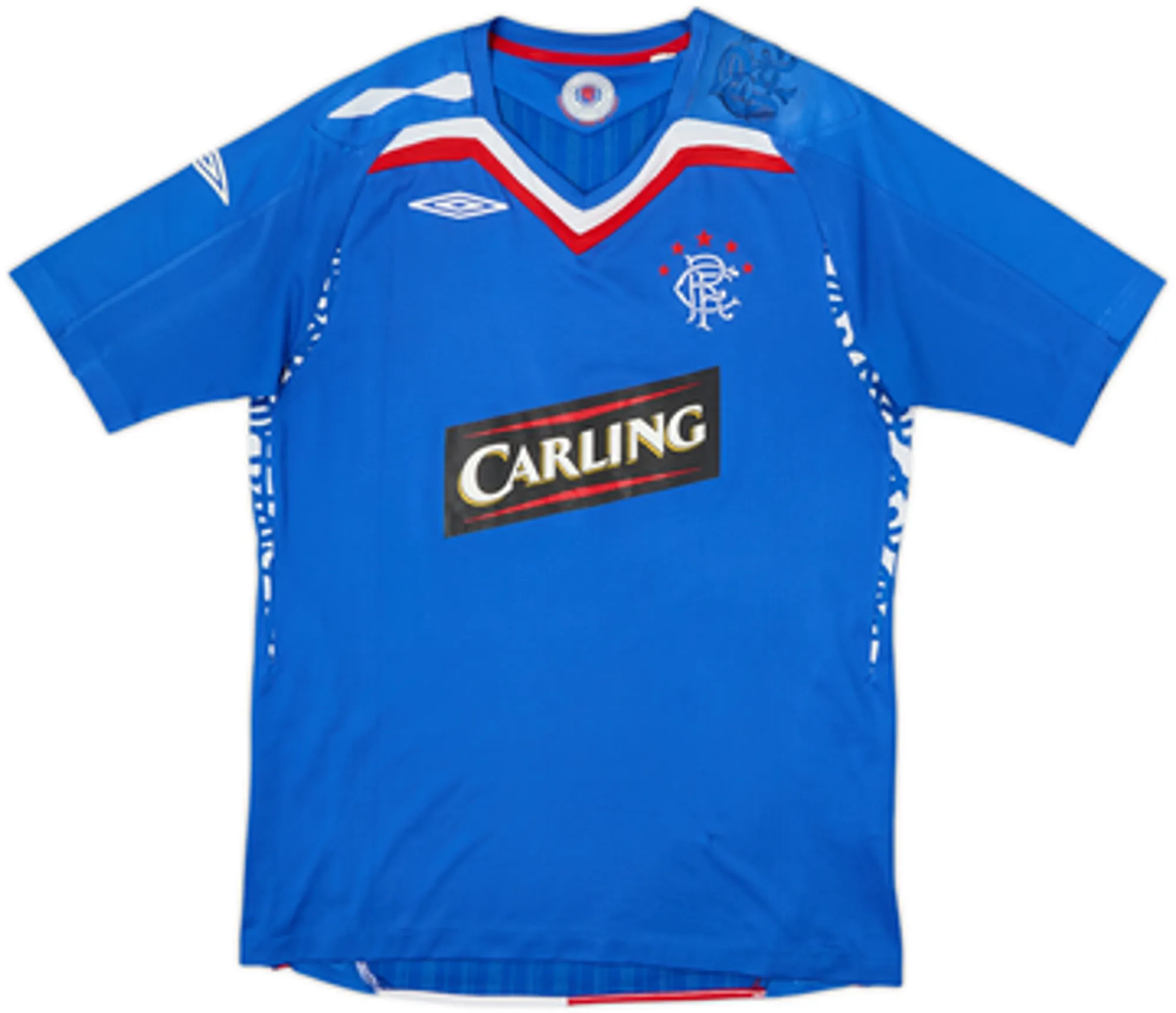 2007-08 Rangers Home Shirt Weir #3 - 5/10 - (M)