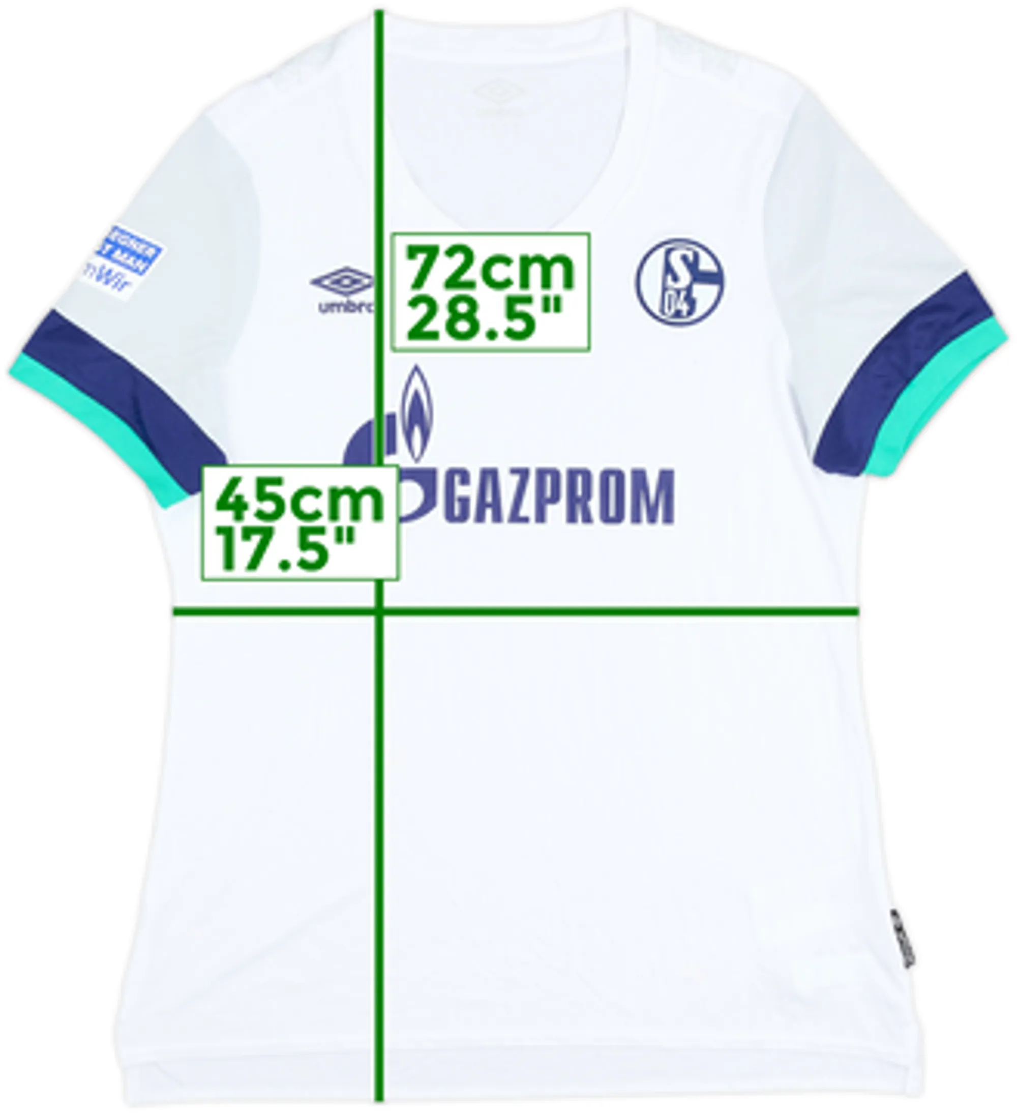 2019-20 Schalke Away Shirt - 6/10 - (Women's XL)