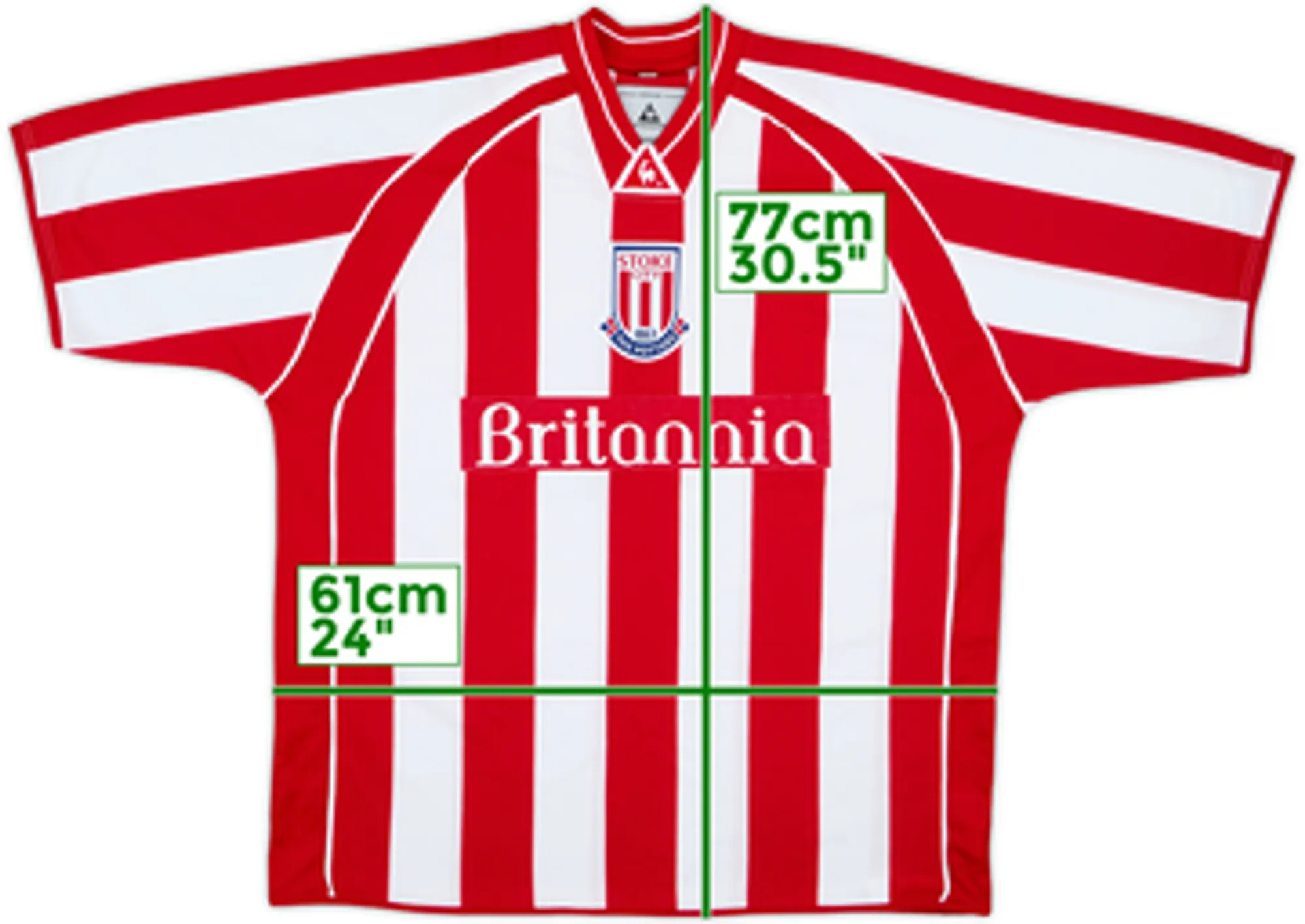 2001-03 Stoke City Home Shirt - 8/10 - (L)