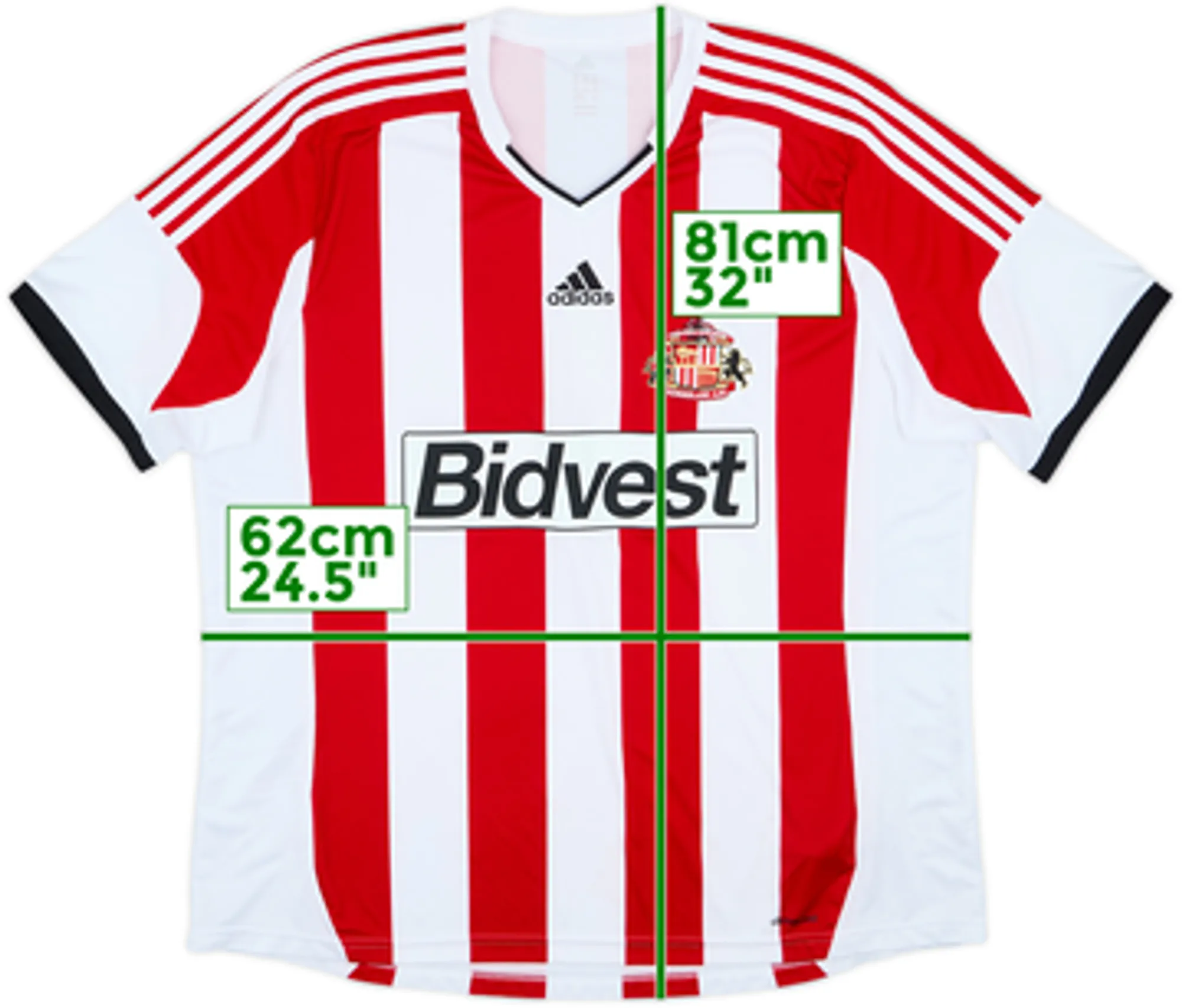 2013-14 Sunderland Home Shirt - 5/10 - (XXL)