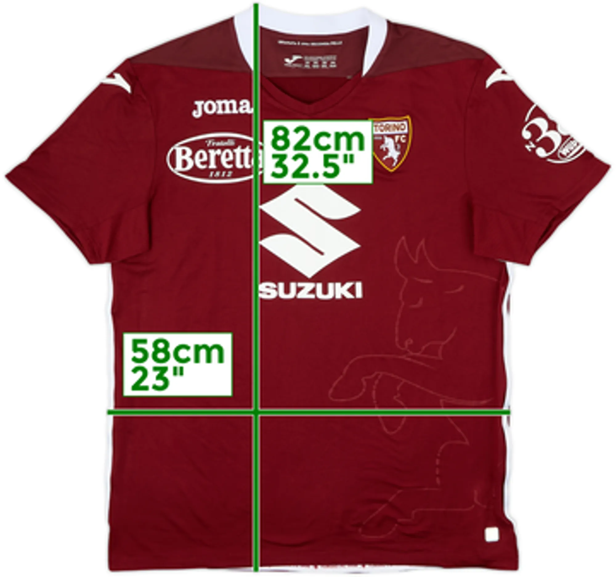 2020-21 Torino Home Shirt - 8/10 - (XXL)