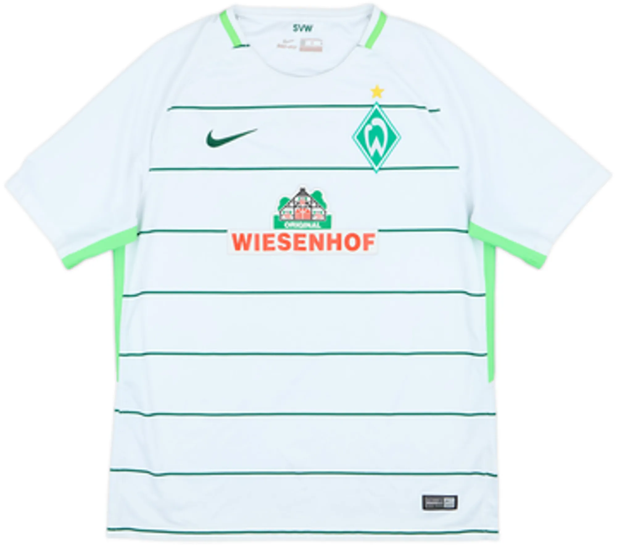 2017-18 Werder Bremen Away Shirt Bartels #22 - 7/10 - (L)