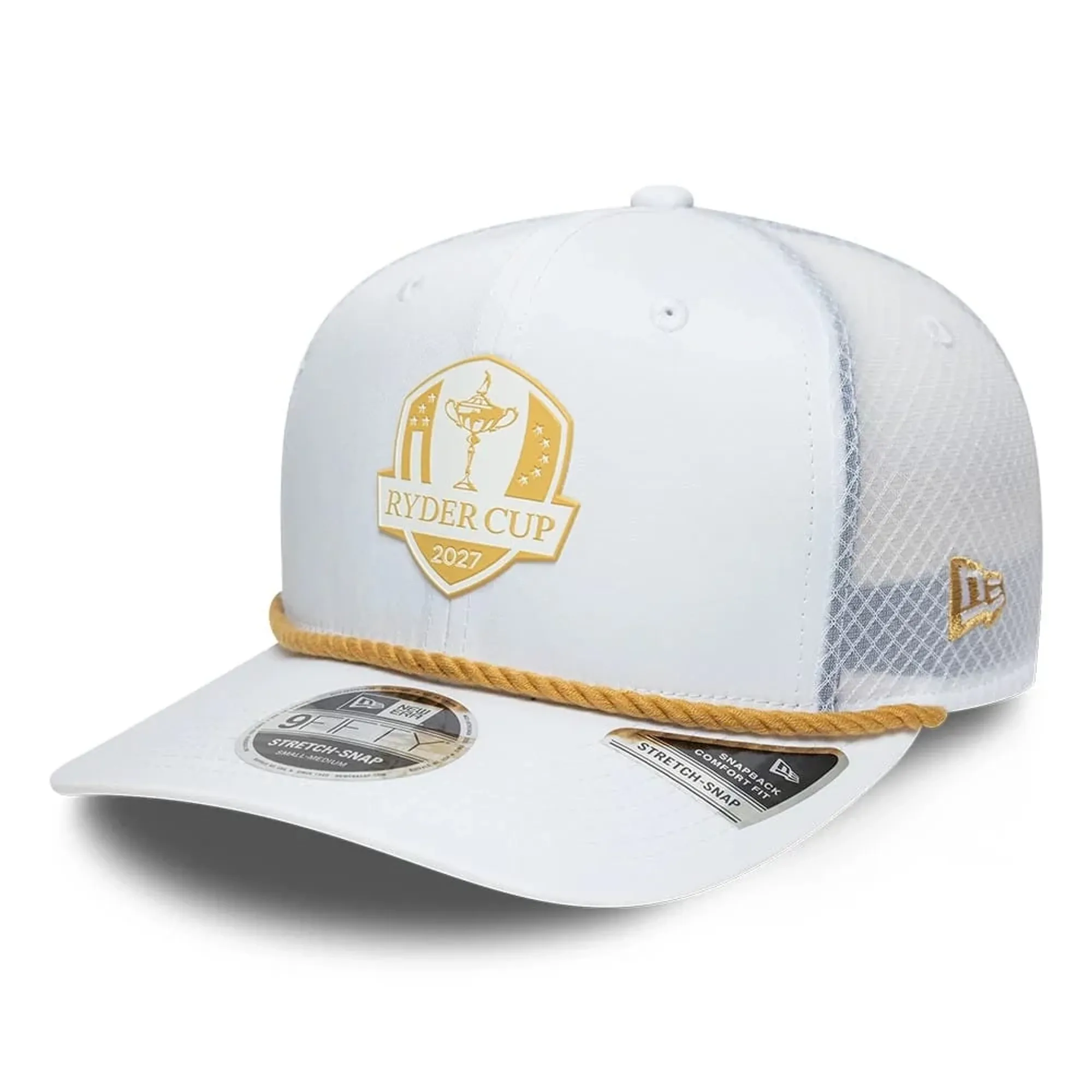 Ryder Cup Europe 2027 Dare To Dream White 9FIFTY Stretch Snap Adjustable Cap New Era Cap adult unisex