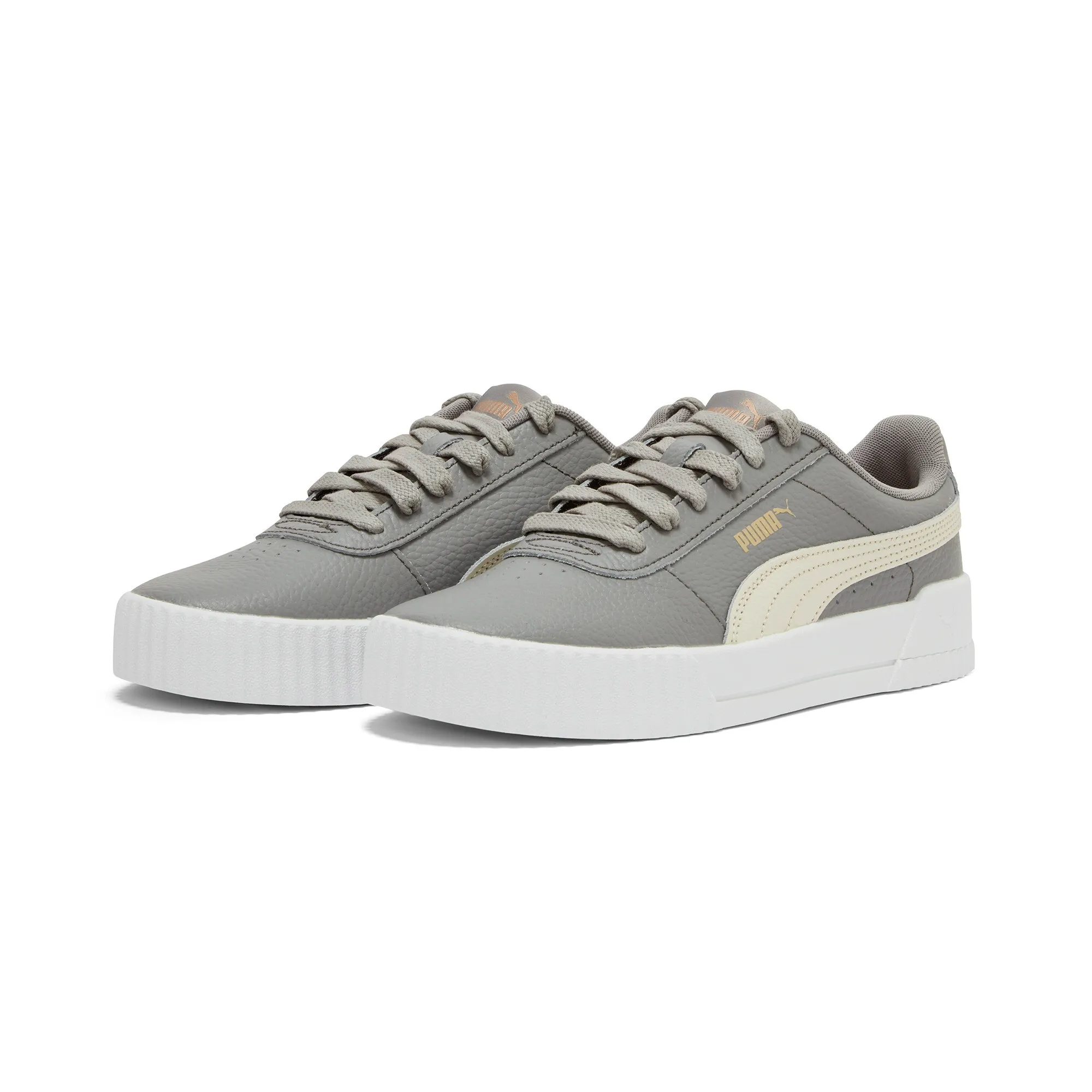PUMA Carina Lux Women's Trainers in Gray | Size 3