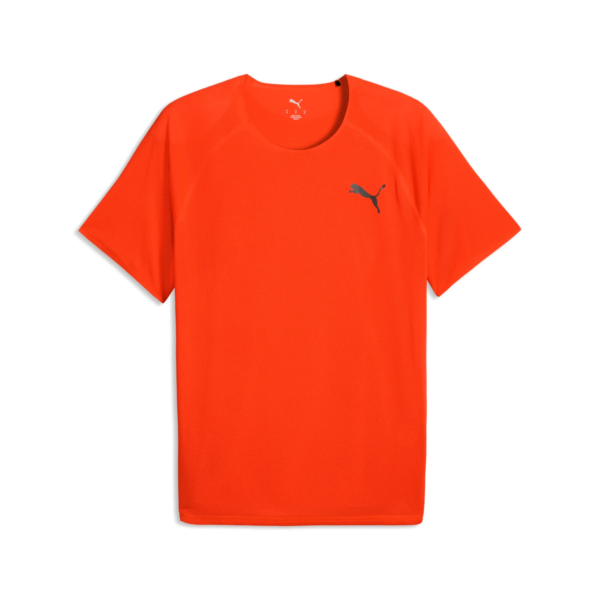 PUMA Lightspeed Running T-Shirt Men in Red | Size Large
