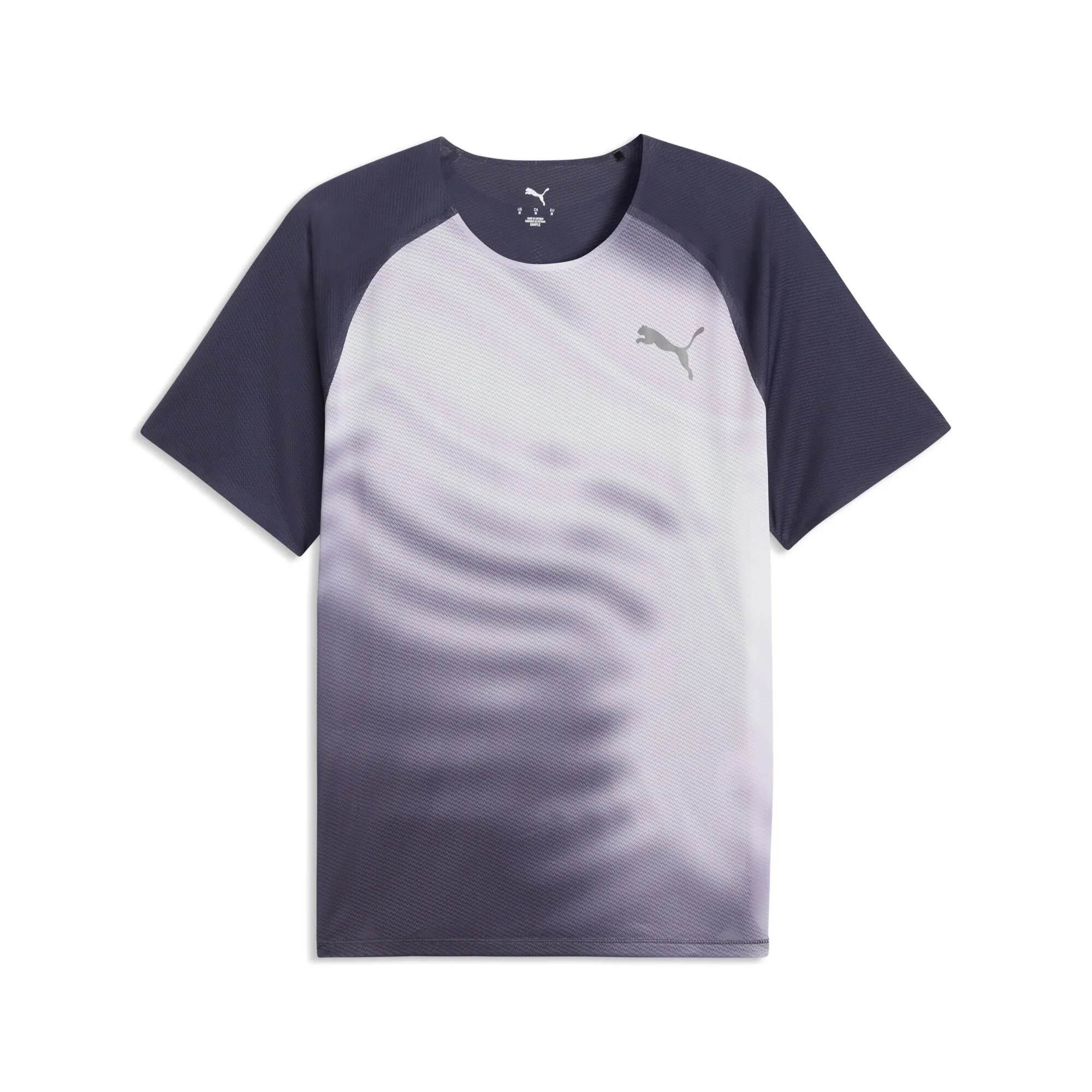 PUMA Lightspeed Graphic Running T-Shirt Men in Gray | Size Large