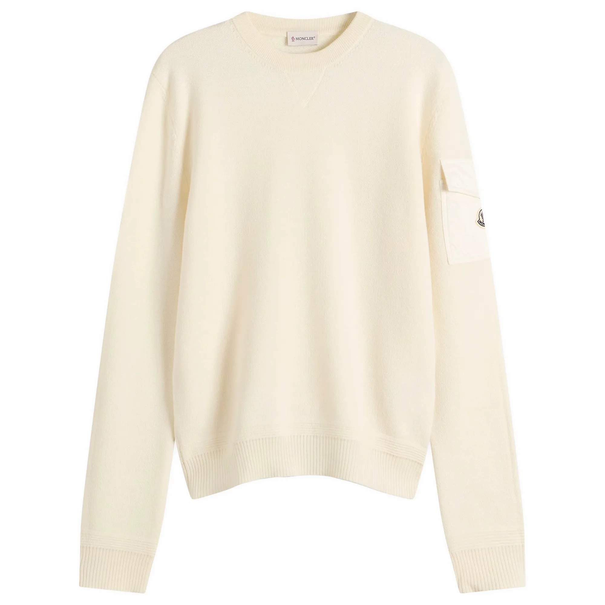 Moncler Men's Crew Neck White
