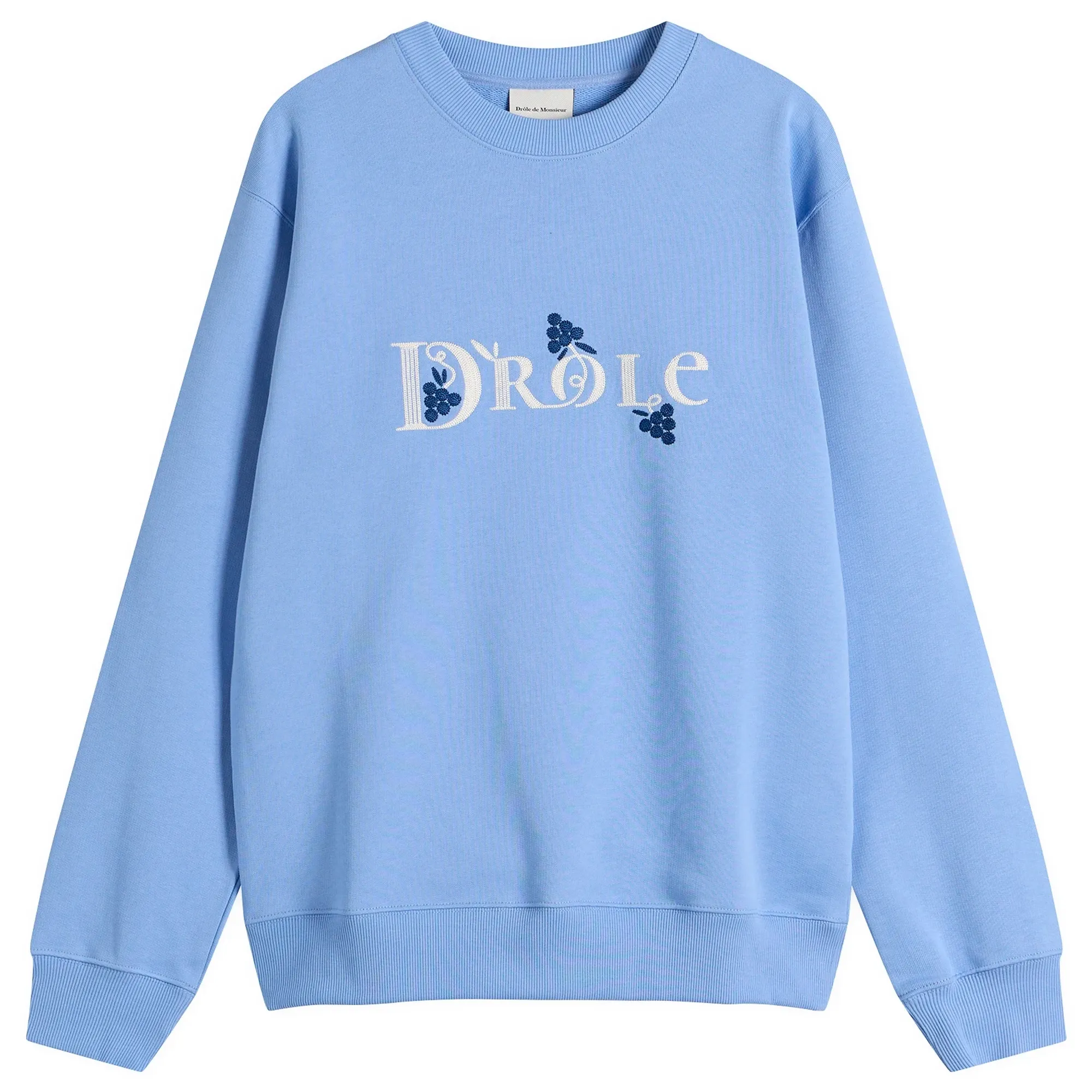 Drôle de Monsieur Men's Drôle Heritage Sweatshirt Blue