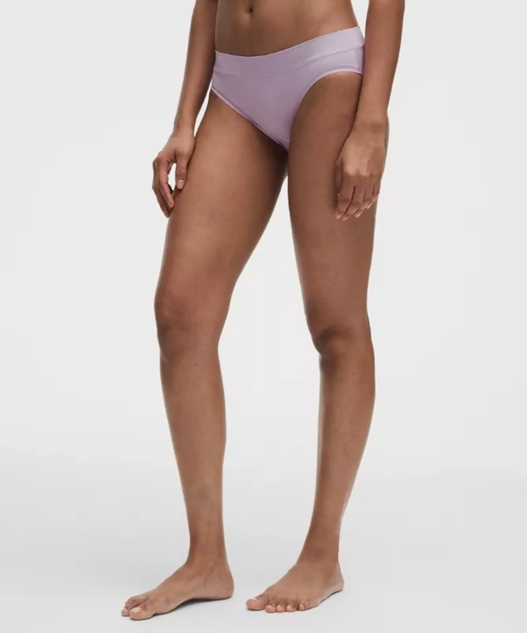 lululemon – Women's UnderEase Mid-Rise Bikini Underwear – Color Purple – Size XL