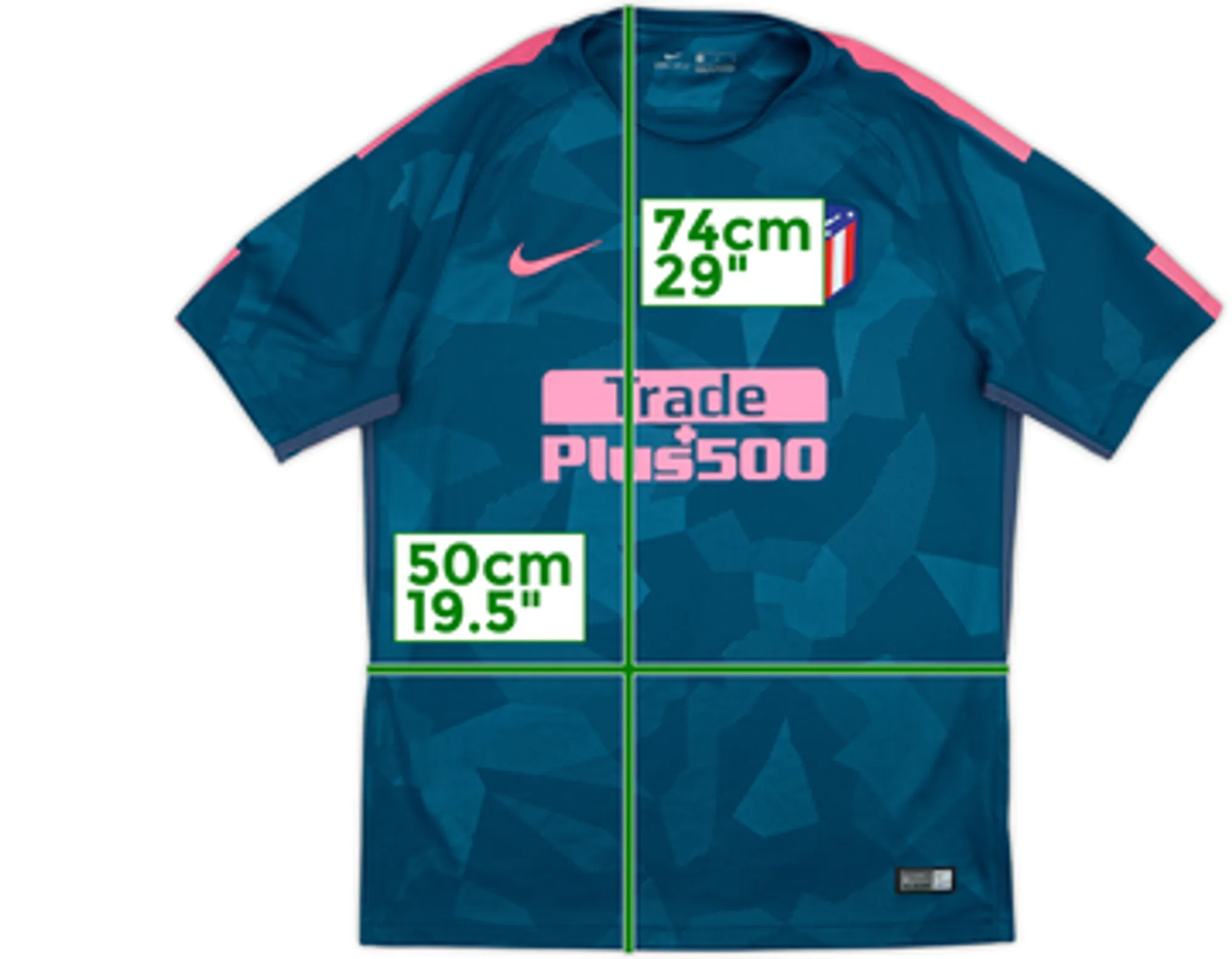 2017-18 Atletico Madrid Third Shirt - 10/10 - (M)