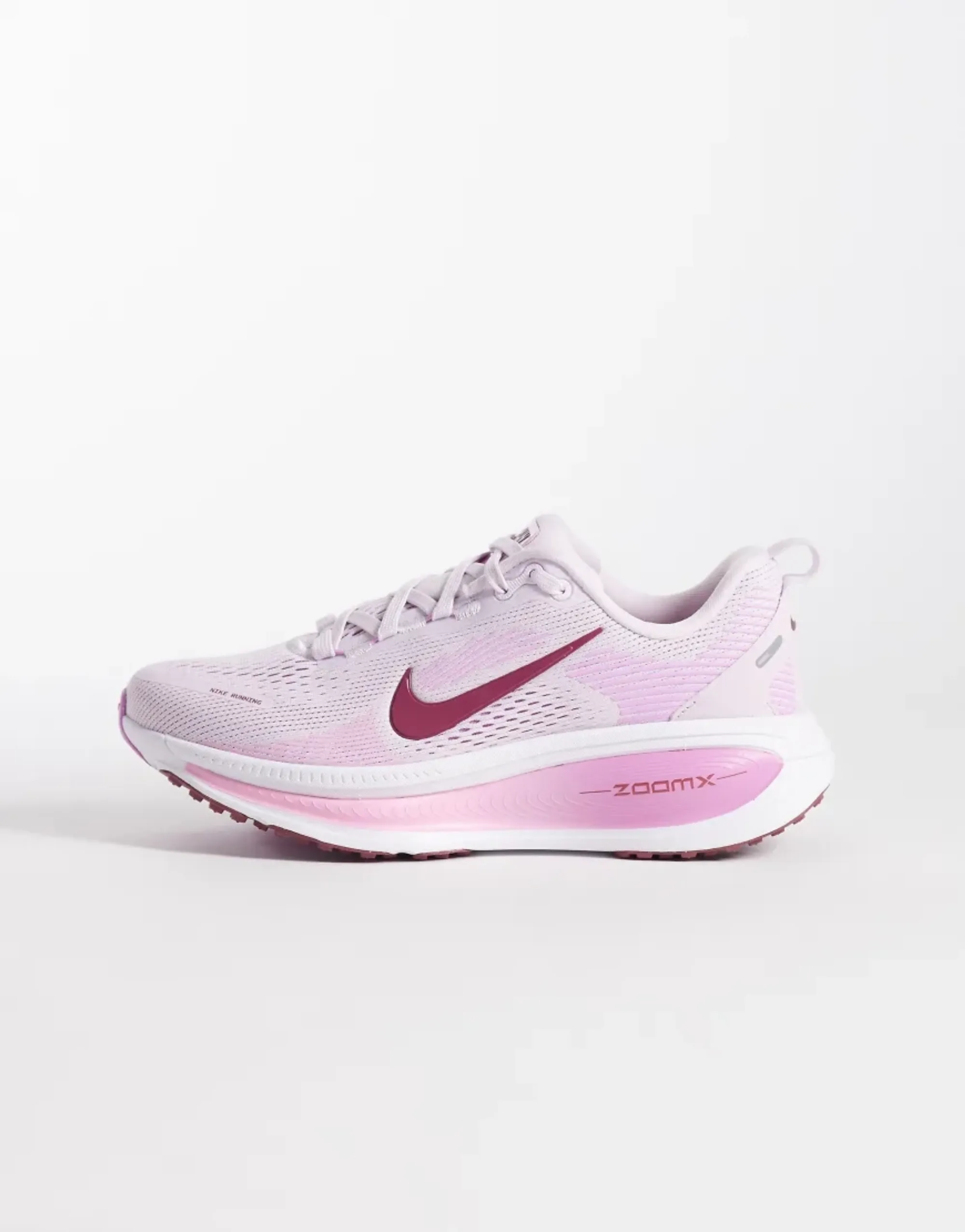 Nike Running Vomero 18 Trainers In Pink And White
