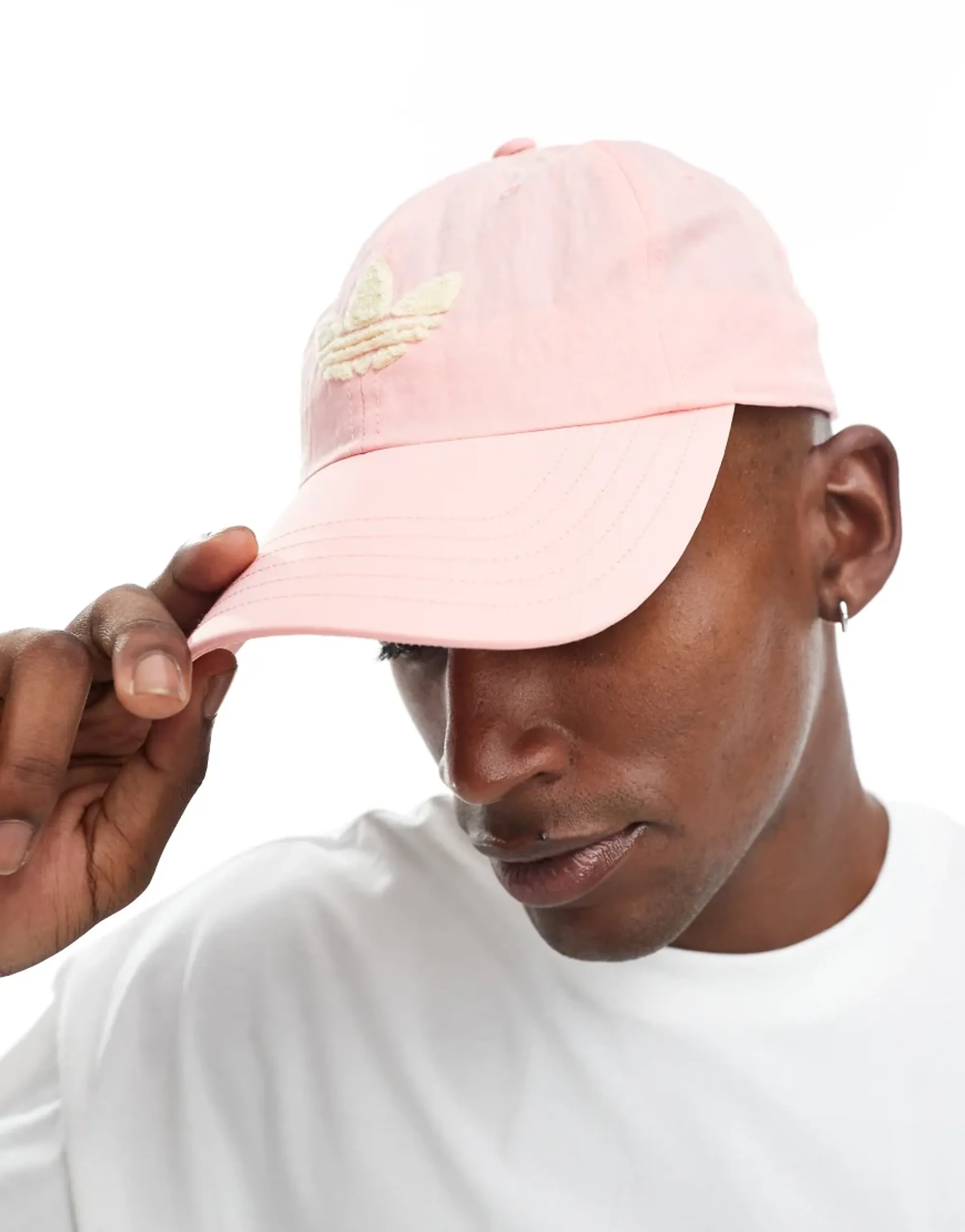 Adidas Originals Baseball Cap In Pink