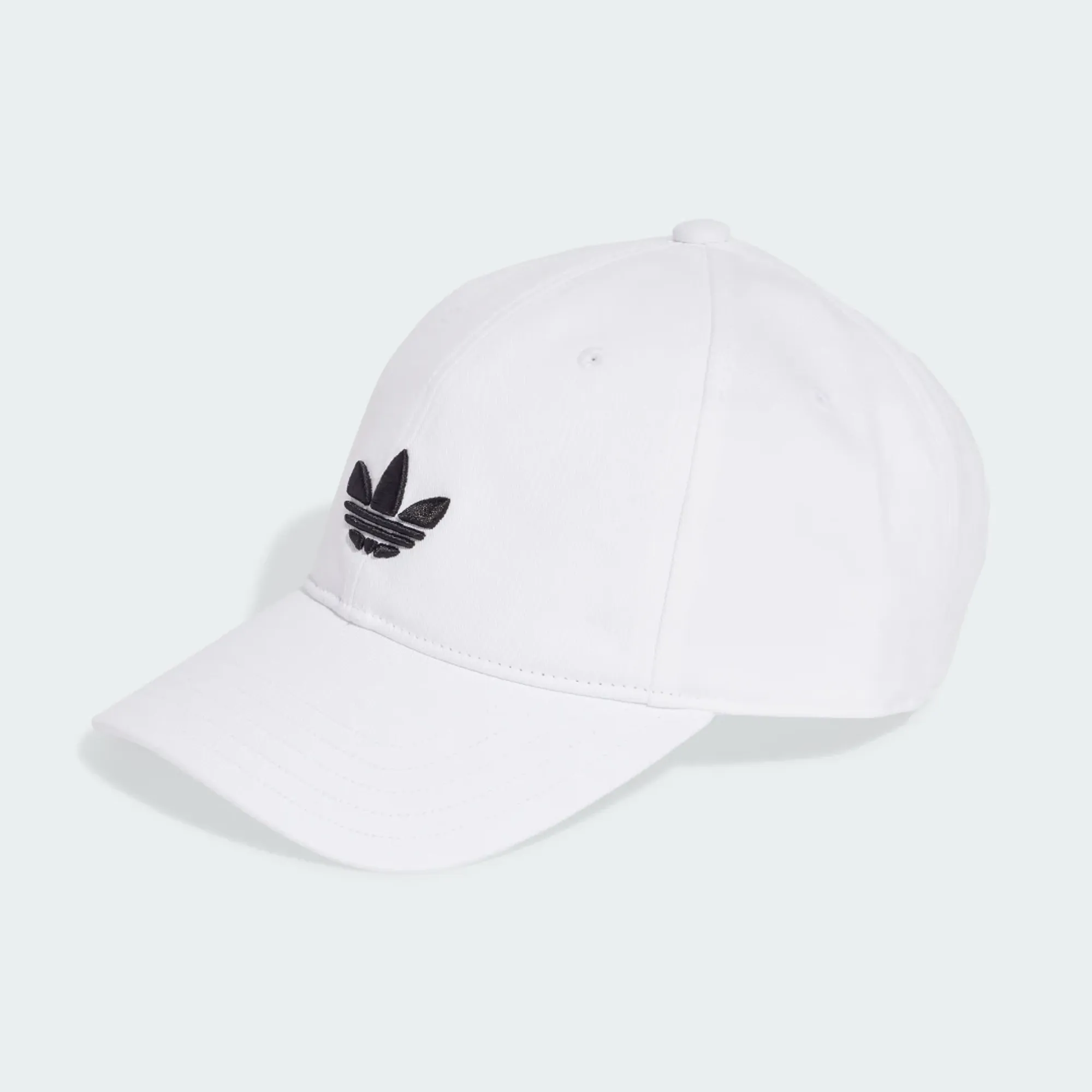 Adidas Originals Trefoil Baseball Cap In White
