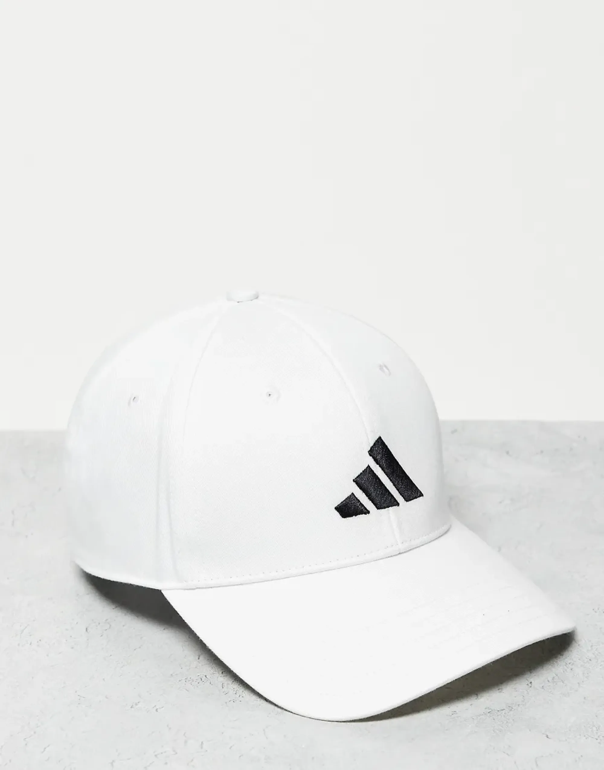 Adidas Training Cotton Baseball Cap In White