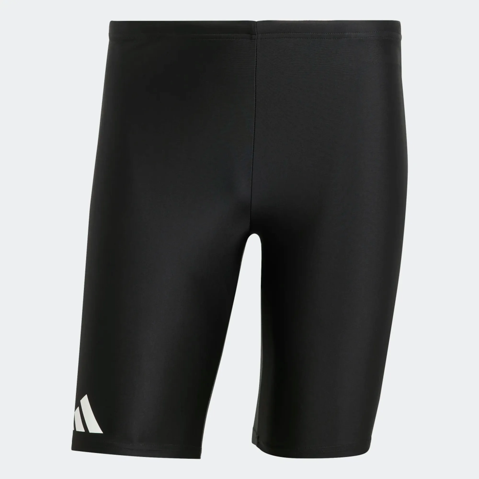 Adidas Performance Solid Swim Jammers In Black / White