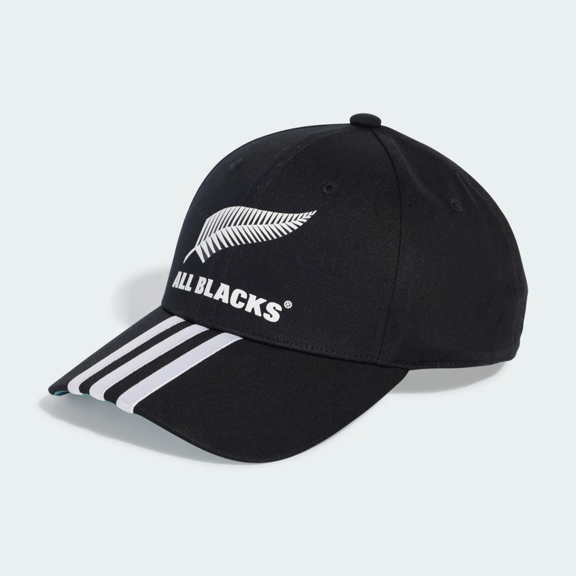 Adidas Performance All Blacks 3-Stripes Baseball Cap In All Black