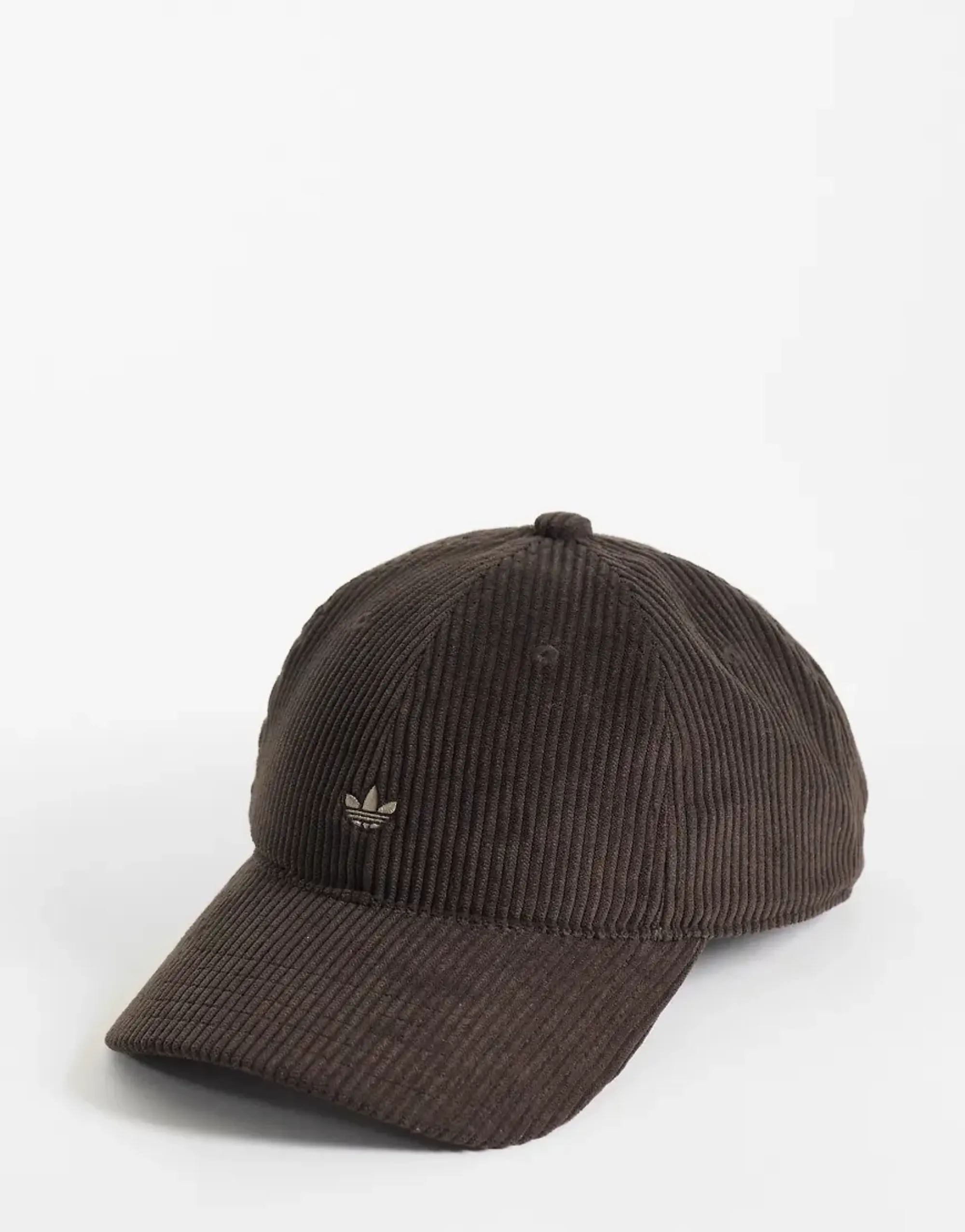 Adidas Originals Corduroy Cap In Brown