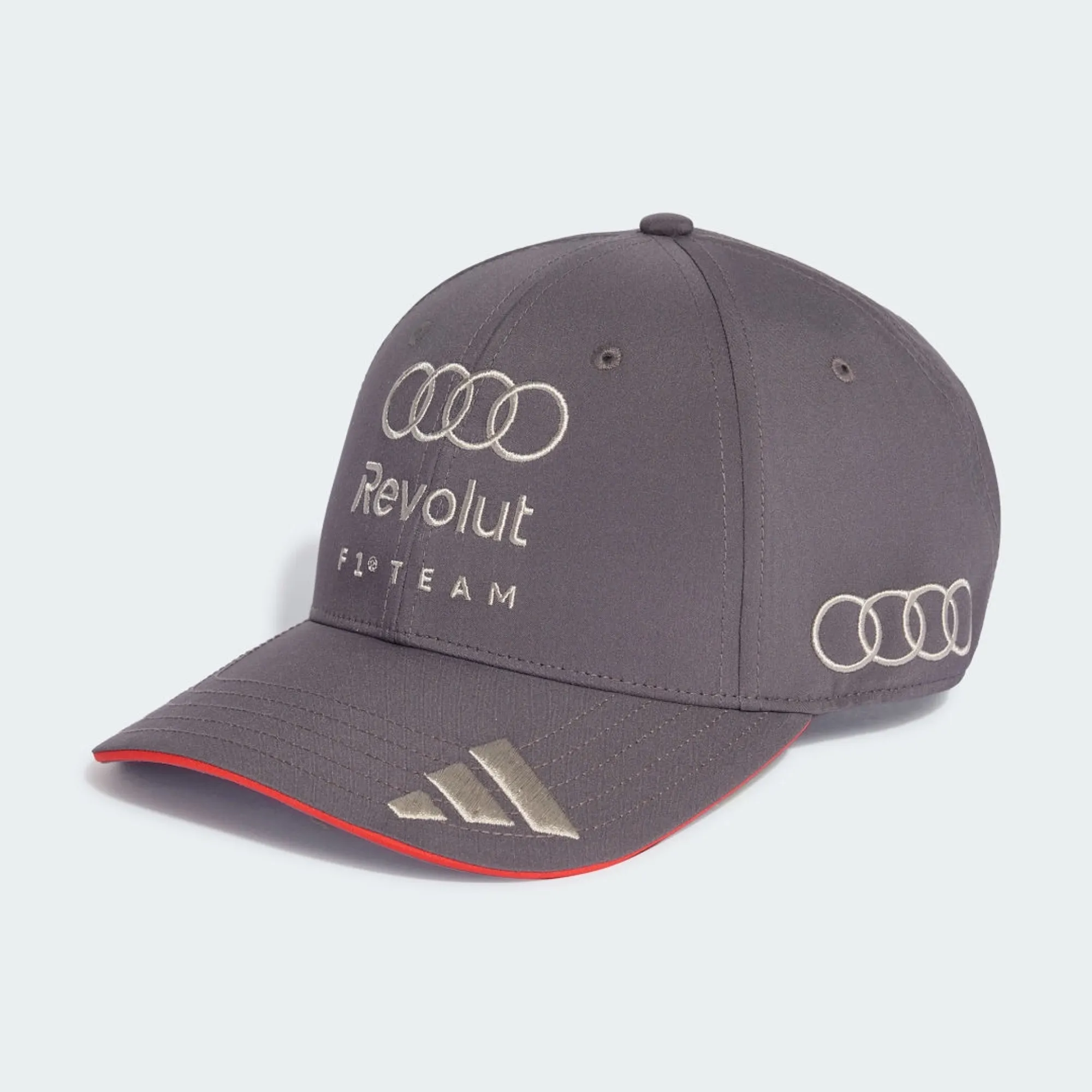 Adidas Performance Audi Formula One Team Baseball Cap In Grey Strata