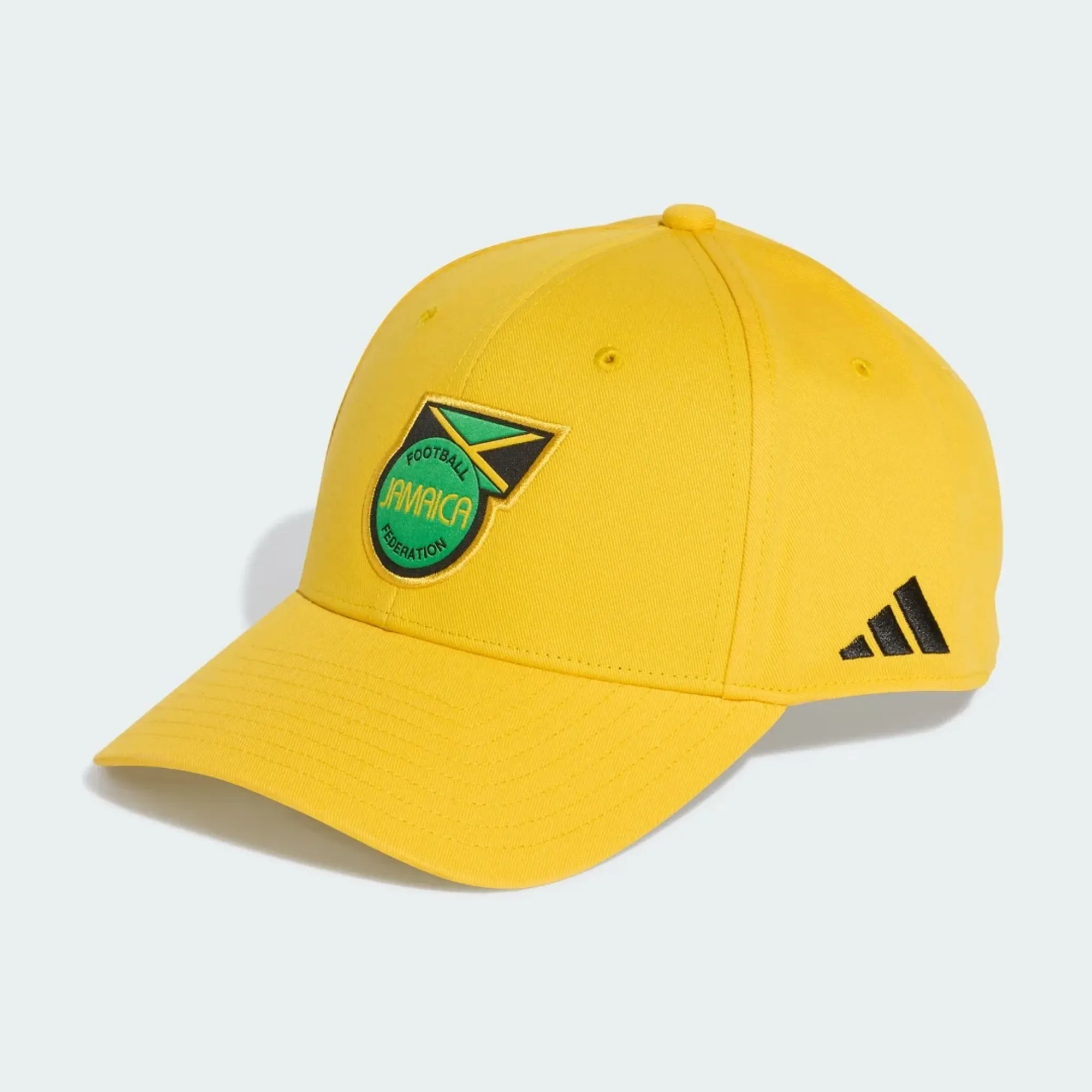 Adidas Performance Jamaica 26 X Bob Marley Baseball Cap In Bold Gold And Black