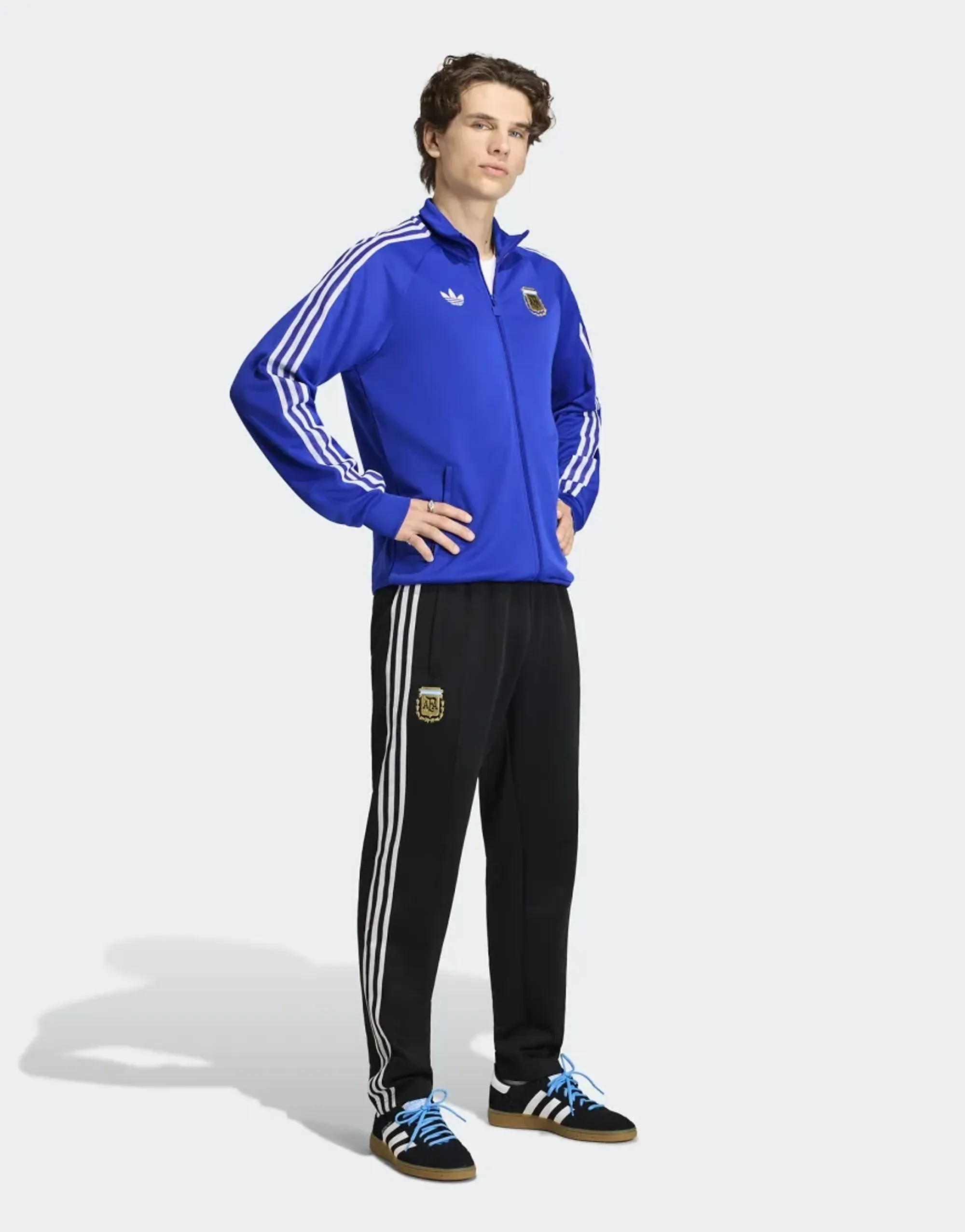 Adidas Performance Argentina Originals Track Pants In Black