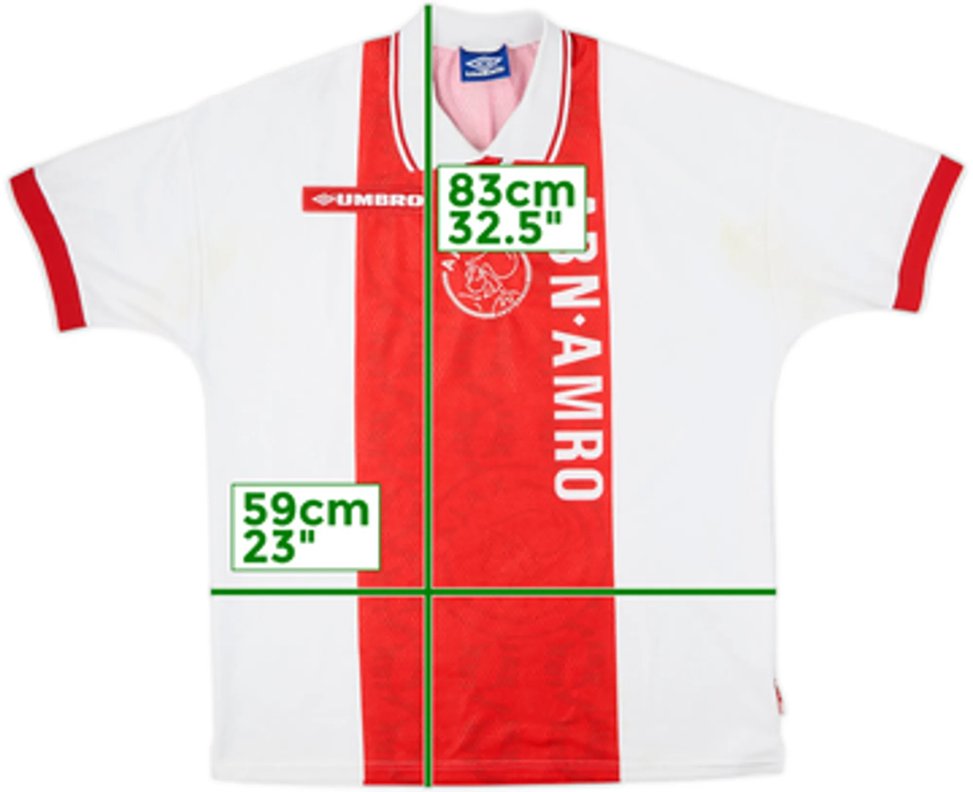 1998-99 Ajax Home Shirt - 5/10 - (XL)