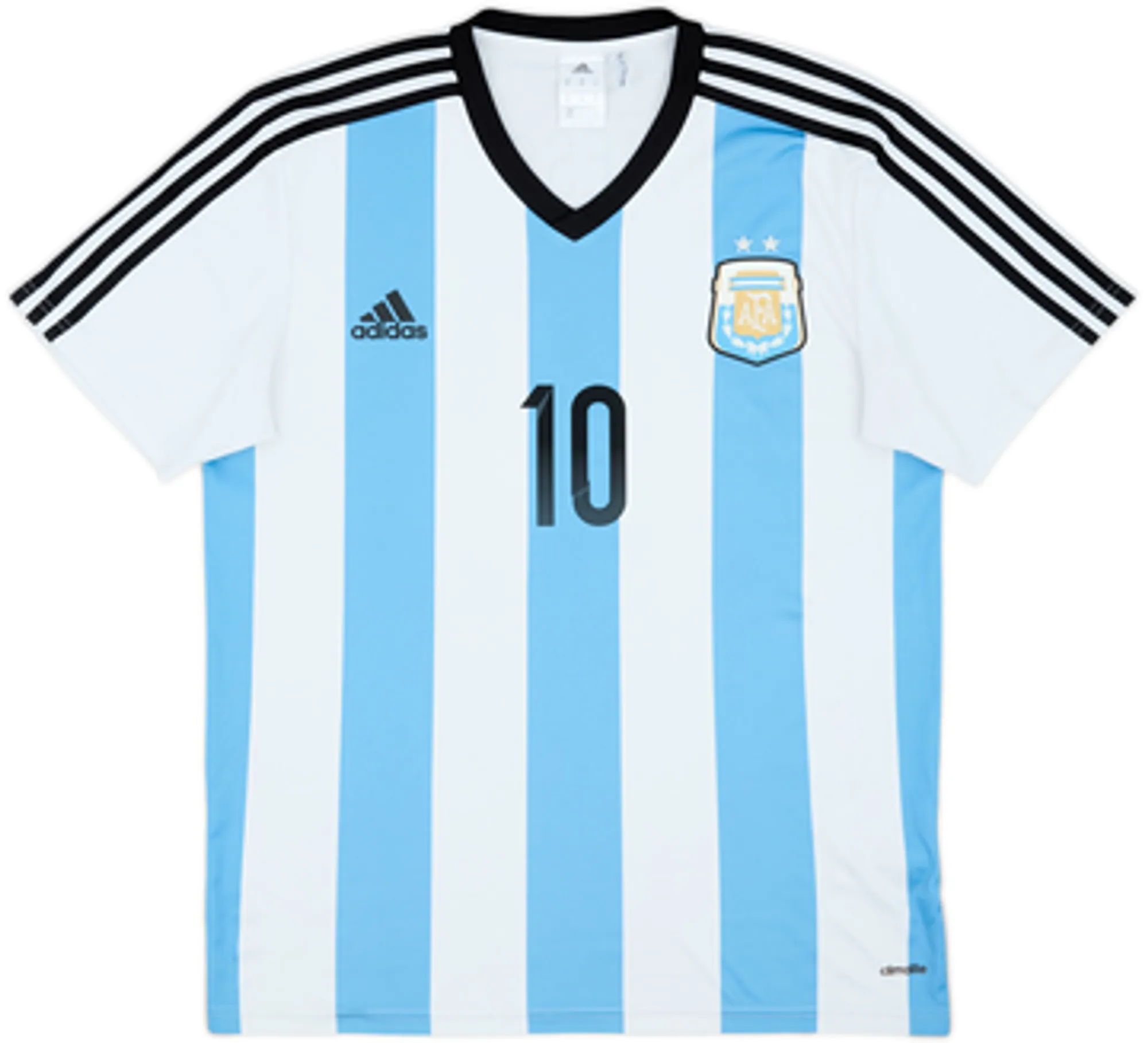 2013-15 Argentina Basic Home Shirt Messi #10 - 6/10 - (M)