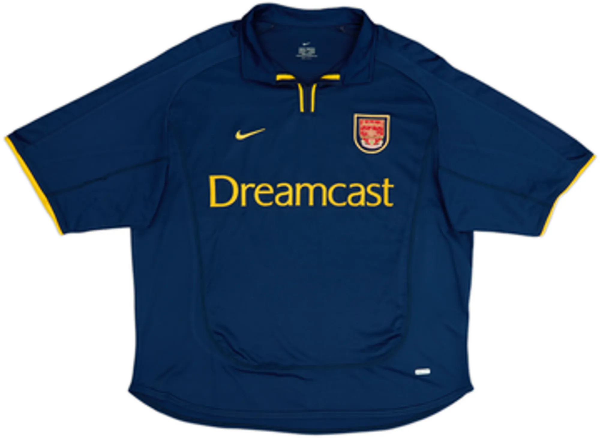2000-02 Arsenal European Shirt Bergkamp #10 - 8/10 - (XL)
