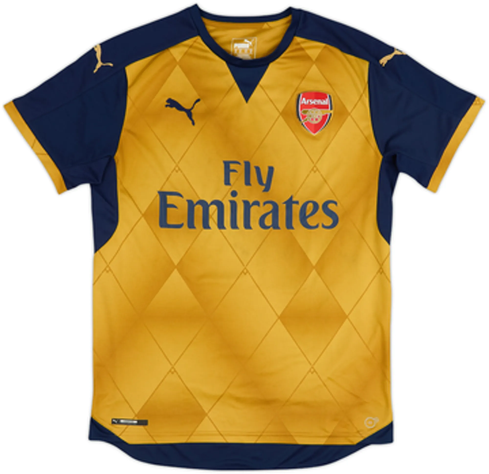 2015-16 Arsenal Away Shirt Cazorla #19 - 6/10 - (M)