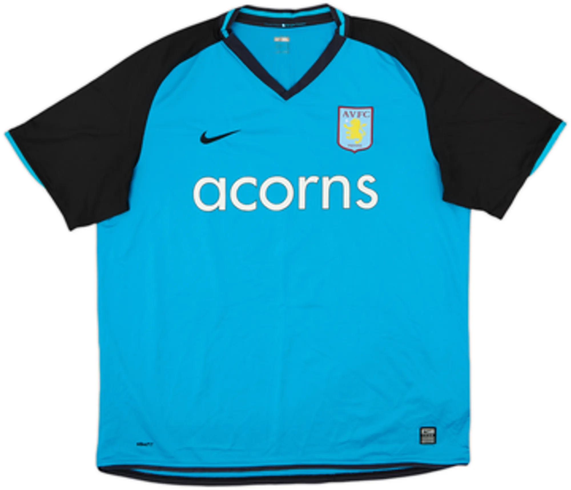 2008-09 Aston Villa Away Shirt Milner #8 - 6/10 - (XXL)