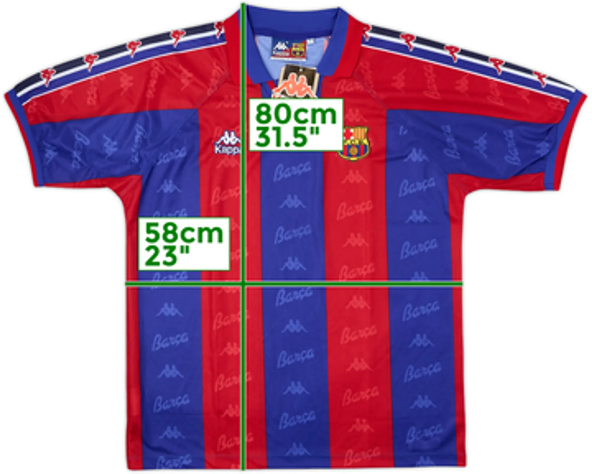 1995-97 Barcelona Home Shirt (L)