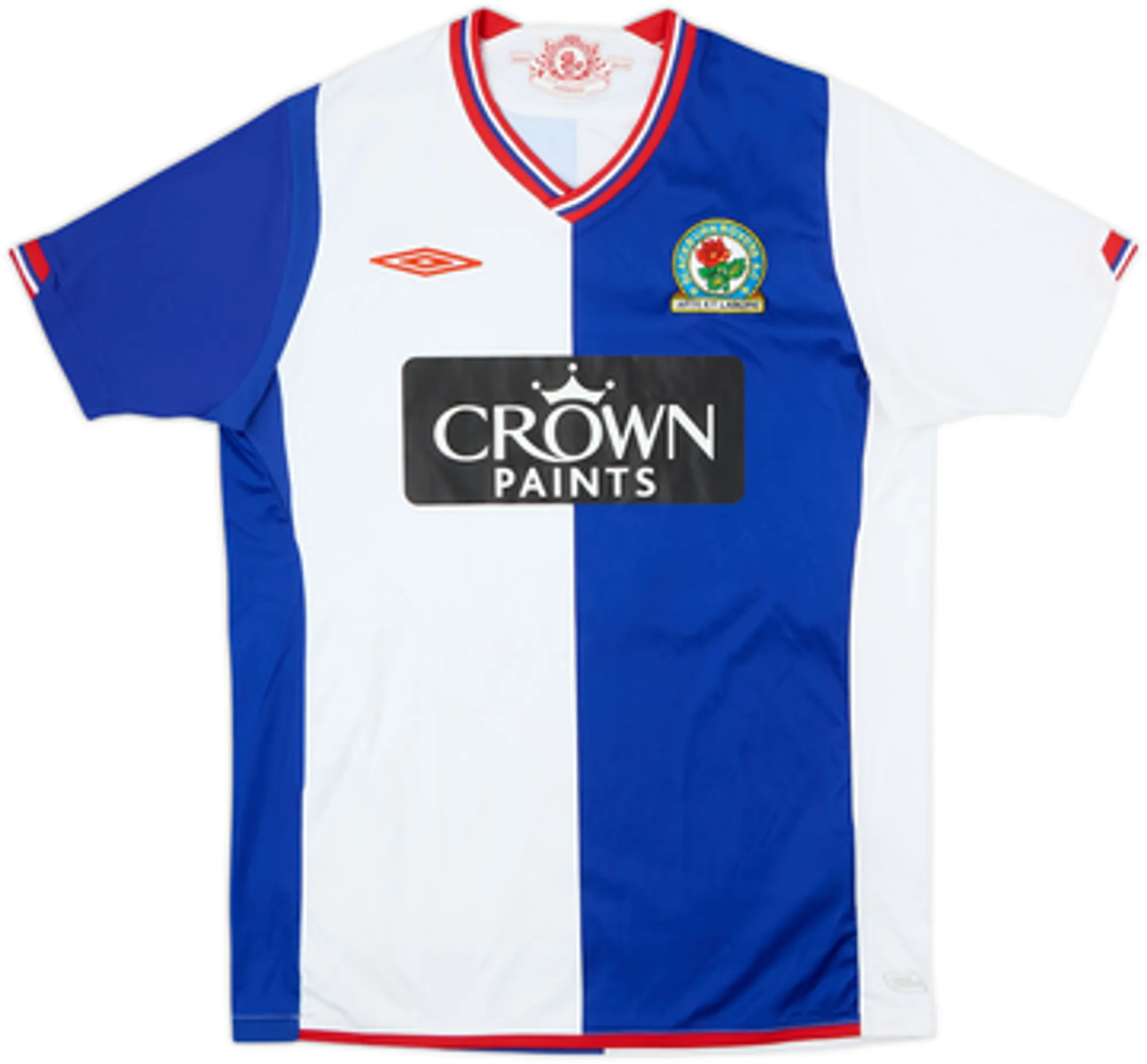 2009-10 Blackburn Home Shirt Salgado #27 - 9/10 - (S)