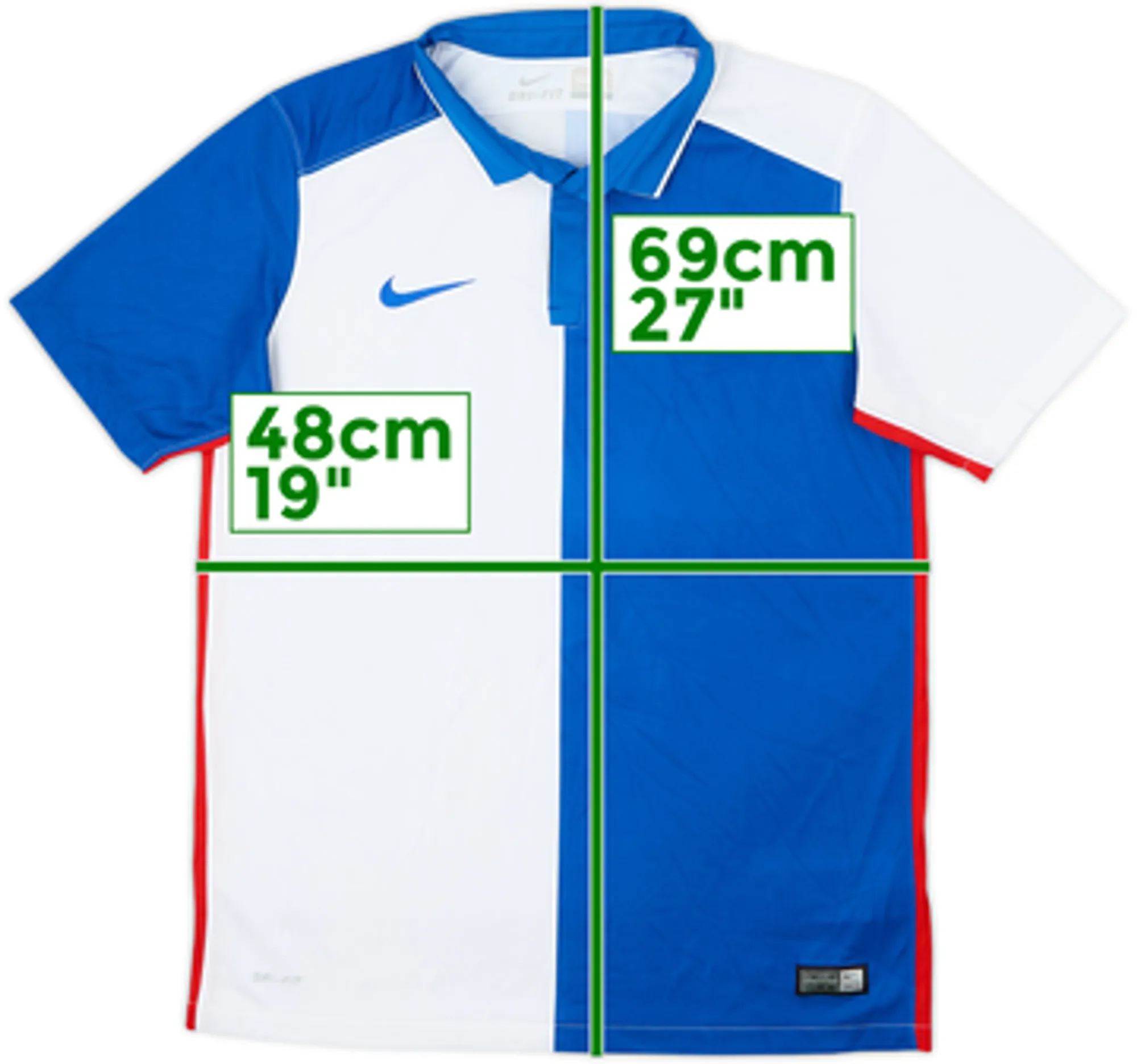 2015-16 Blackburn Home Shirt - 10/10 - (XL.Boys)