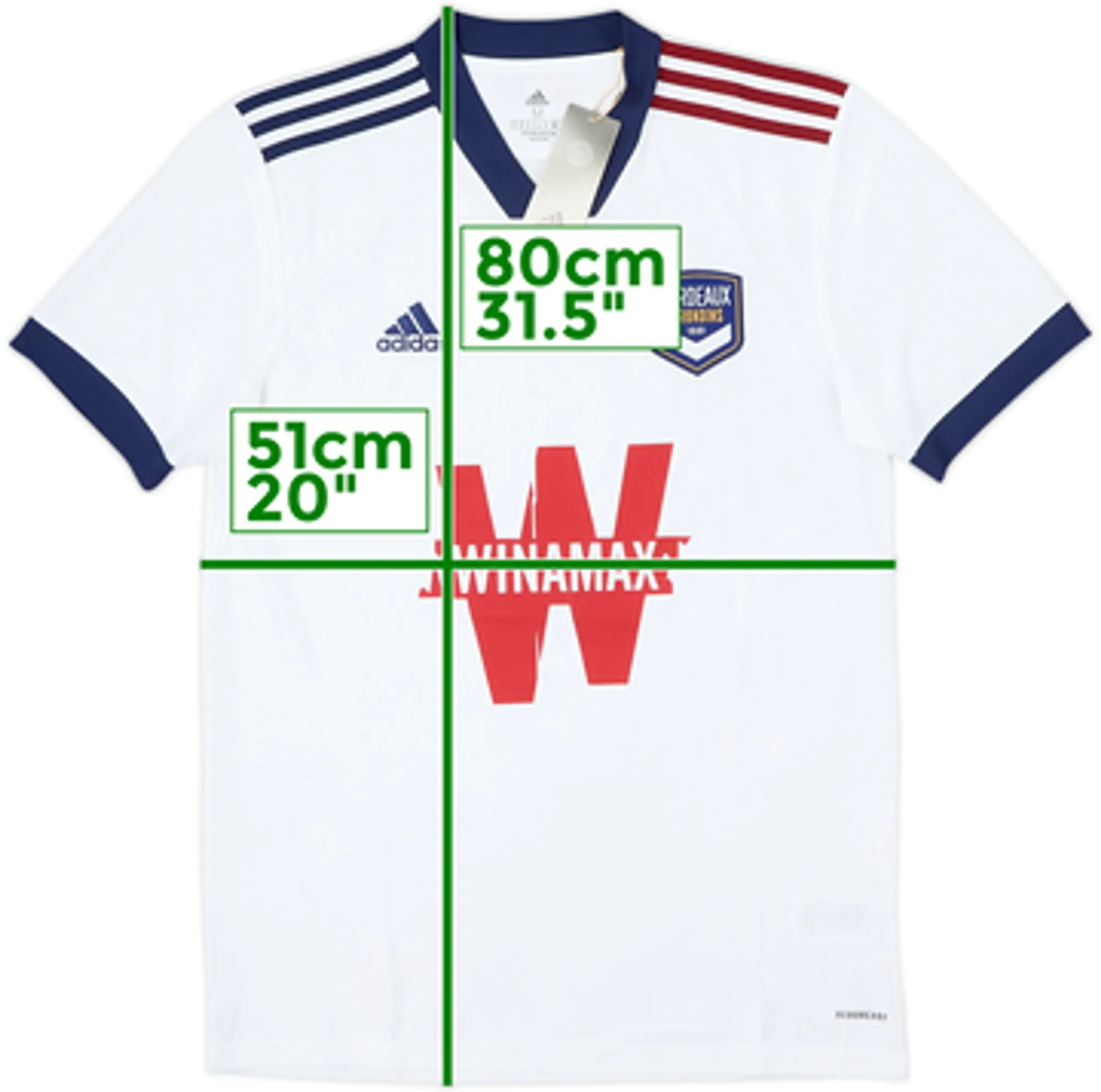 2021-22 Bordeaux Away Shirt (M)