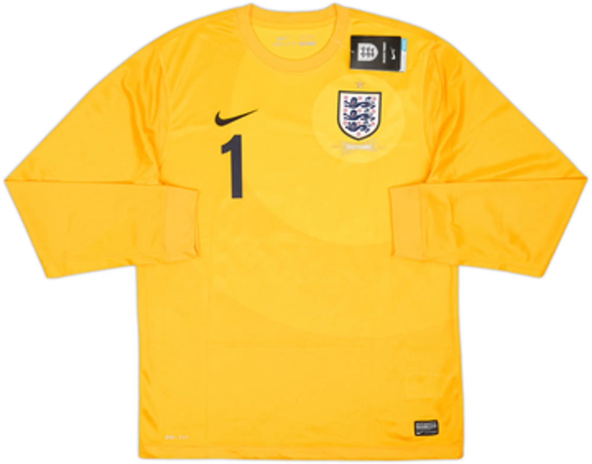 2013 England GK 150th Anniversary Shirt Hart #1 (M)