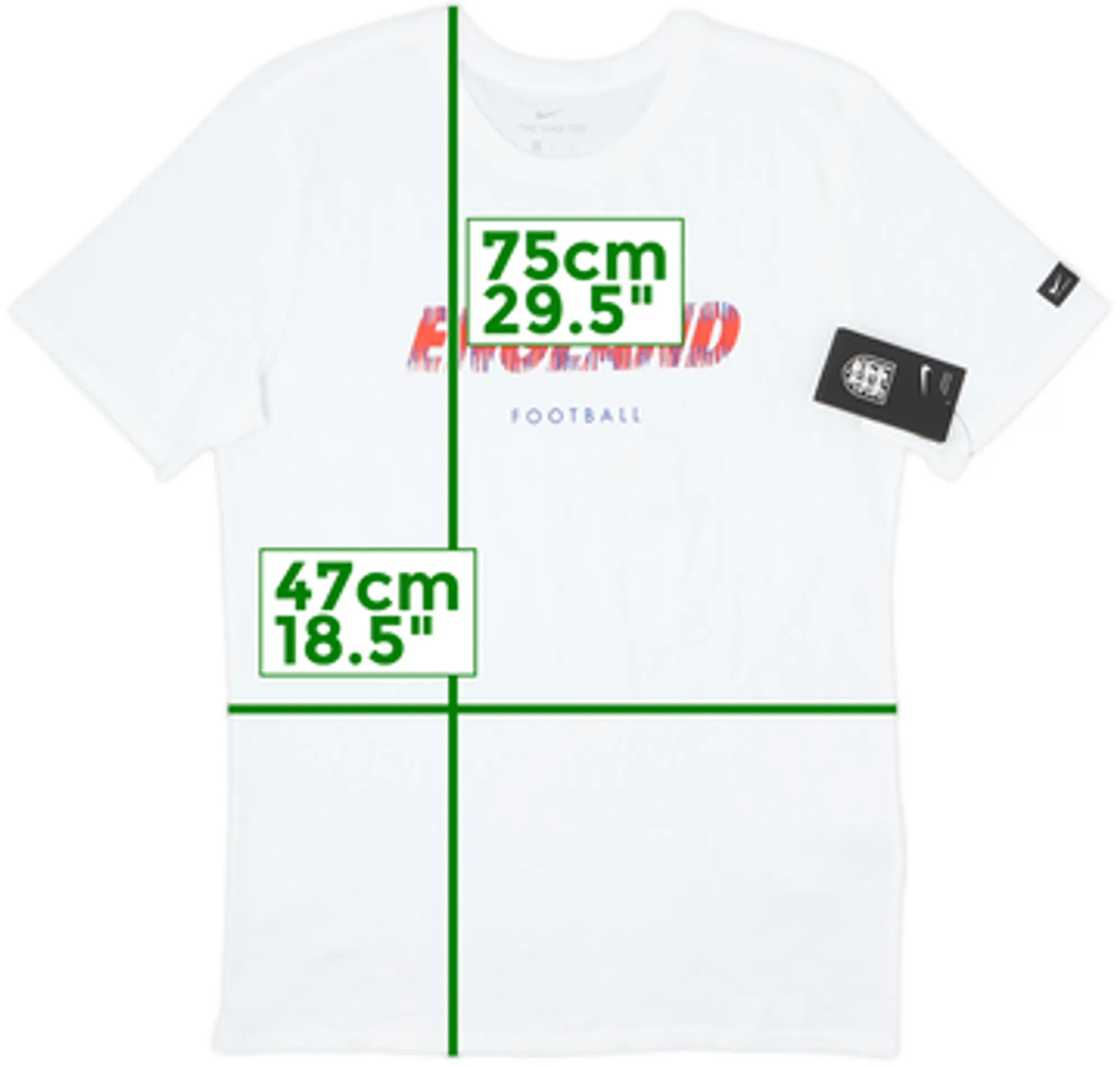 2018-19 England Nike Cotton Tee (M)