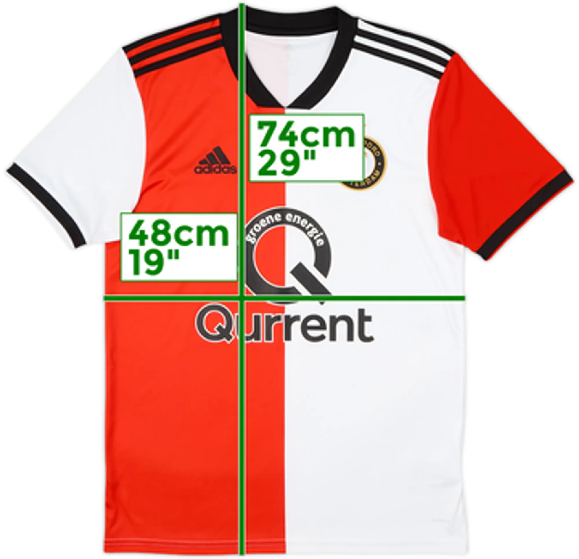 2018-19 Feyenoord Home Shirt - 8/10 - (XXL)