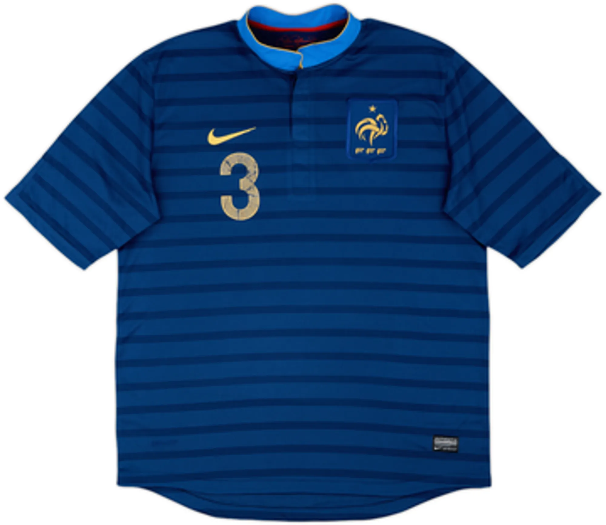 2012-13 France Home Shirt Sagna #3 - 5/10 - (L)