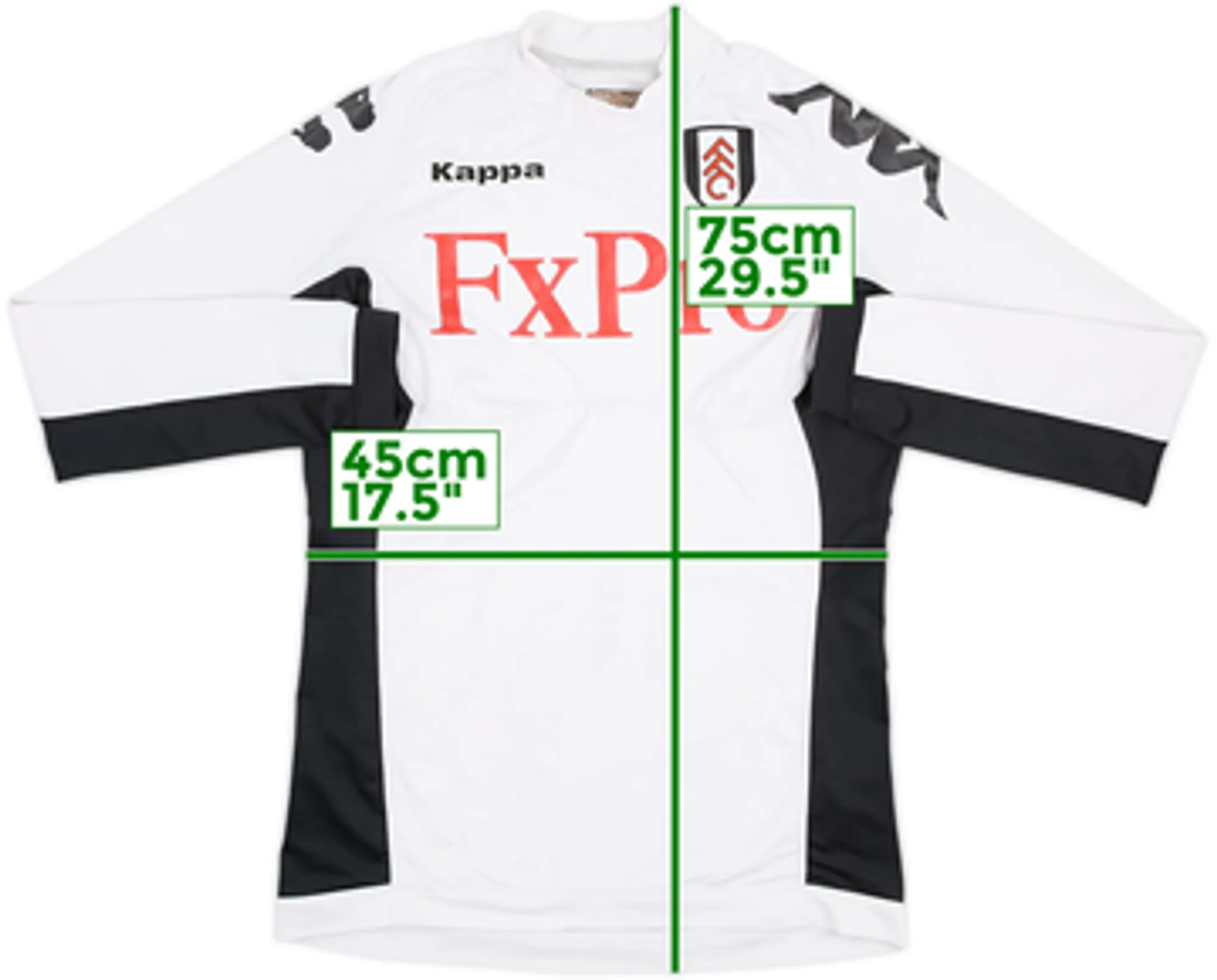 2011-12 Fulham Home L/S Shirt - 5/10 - (S)