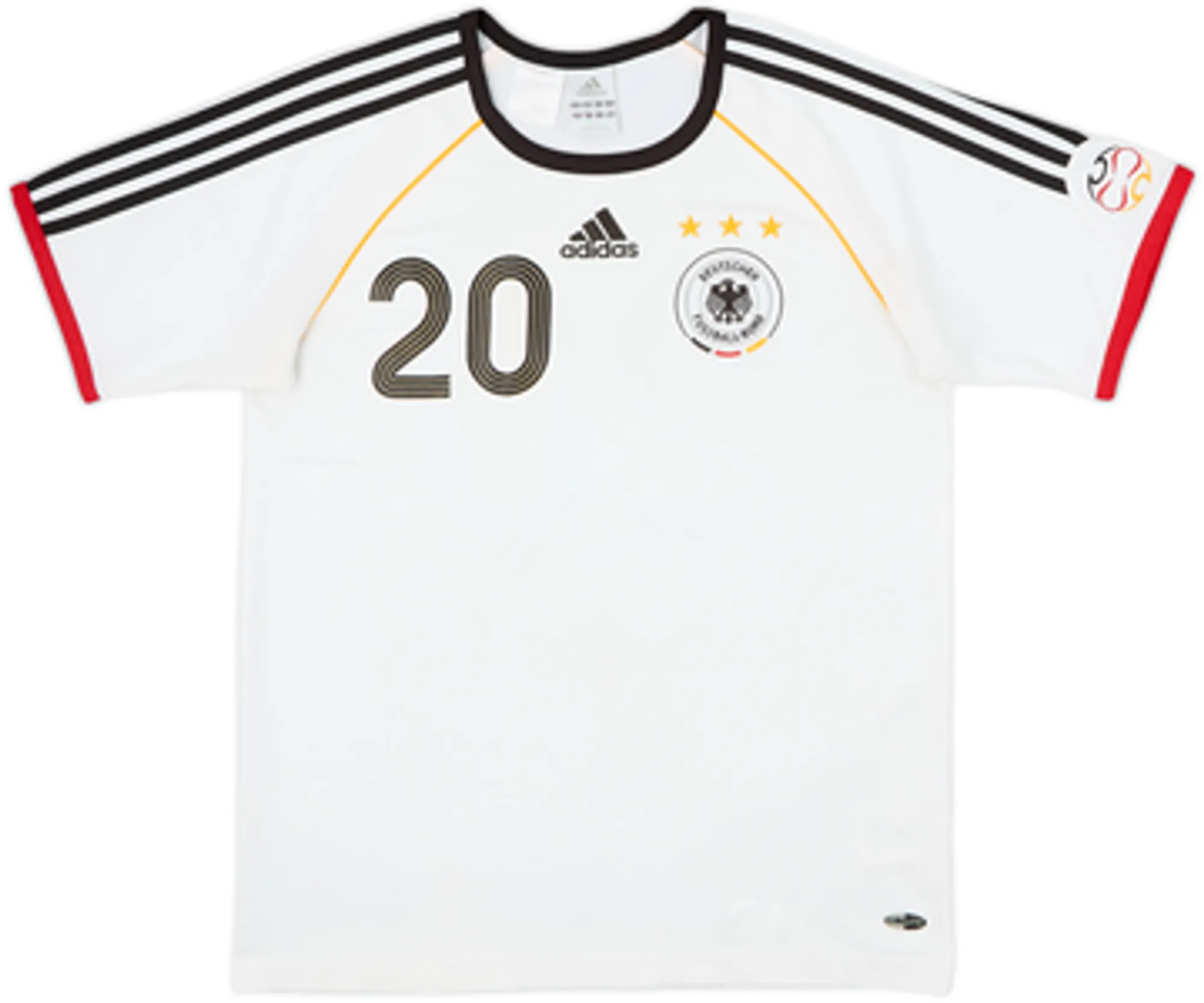 2005-07 Germany Basic Home Shirt Podolski #20 - 6/10 - (XL.Boys)