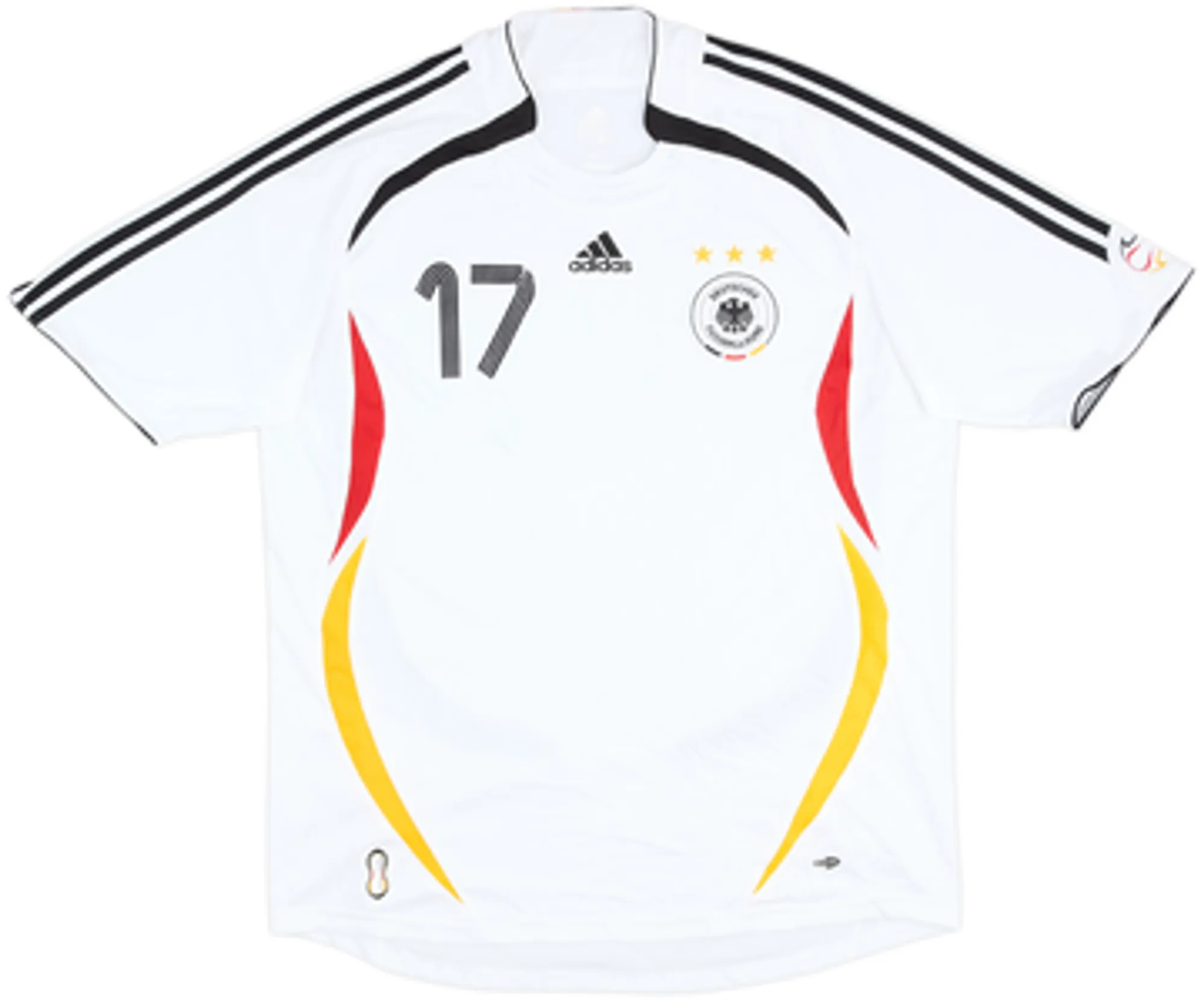 2005-07 Germany Home Shirt Mertesacker #17 - 6/10 - (XL)