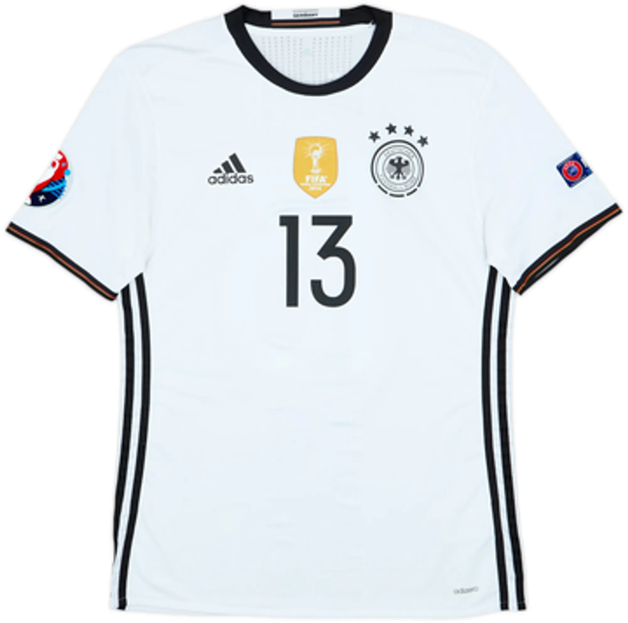 2015-16 Germany Authentic Home Shirt Muller #13 - 8/10 - (M)